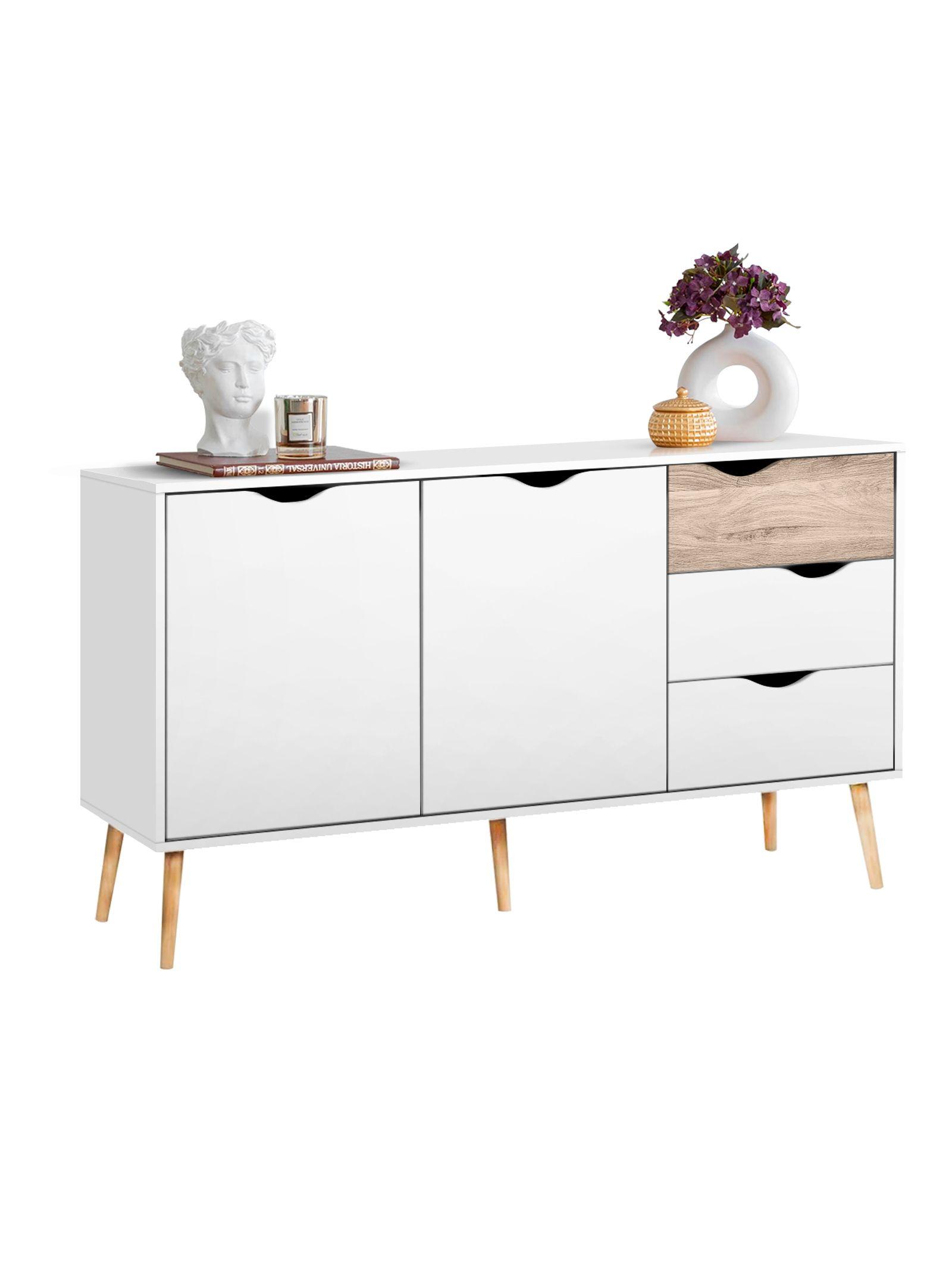 Aparador Buffet Top Living Bergen con Puertas y Cajones-4
