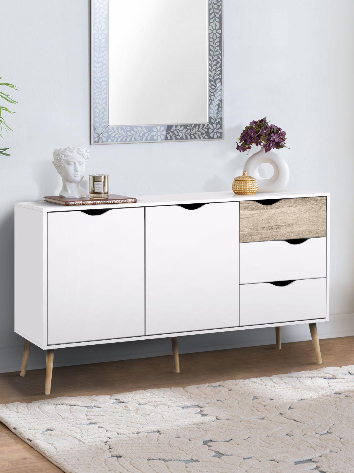 Aparador Buffet Top Living Bergen con Puertas y Cajones-9