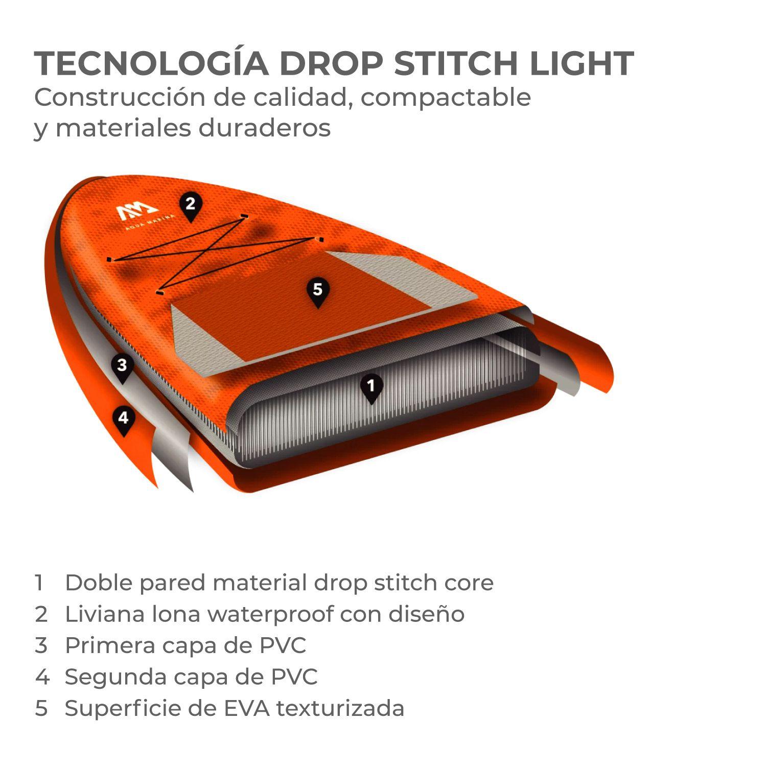 Sup Inflable / Magma Aqua Marina 11´2" Pies-3