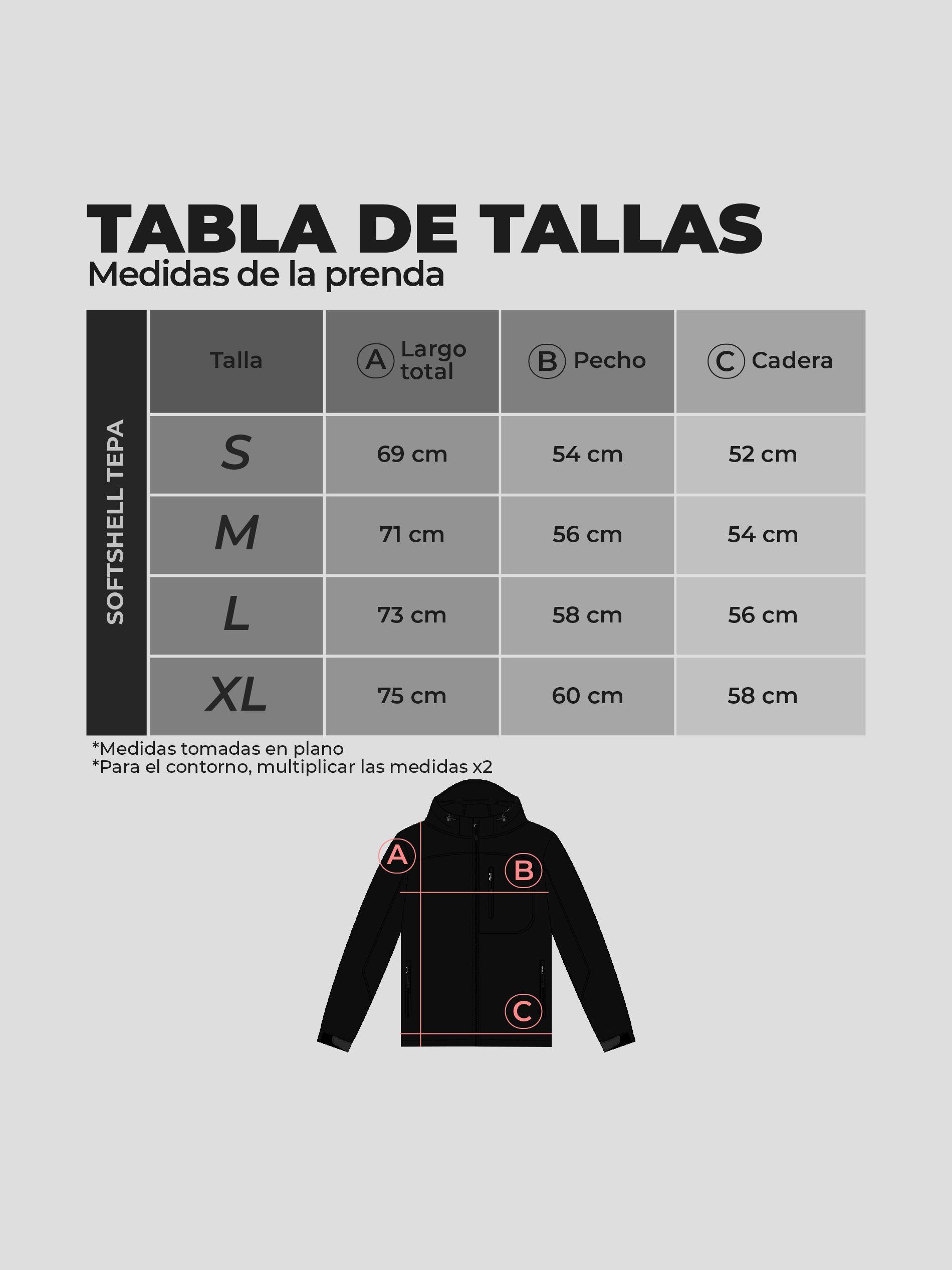 Chaqueta Softshell Impermeable Kano Tepa Negro con Gorro-6