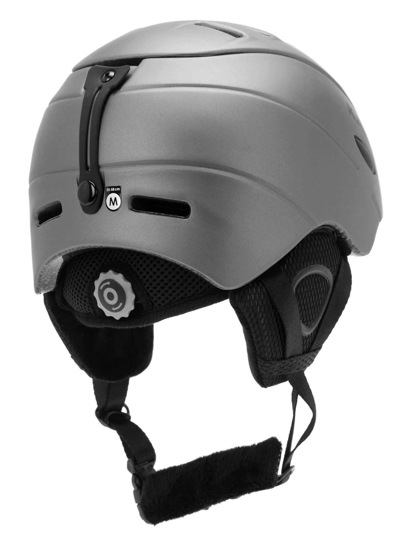 Casco De Ski y Snowboard Kano Patrol Gris Ajustable-4