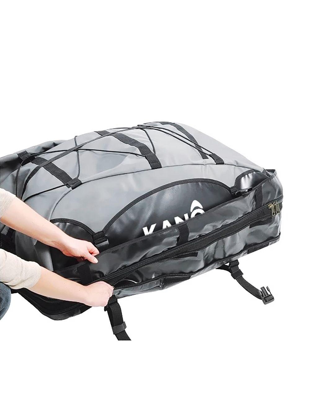 Bolso Seco Porta Equipaje Para Techo de Auto Kano 450L-5