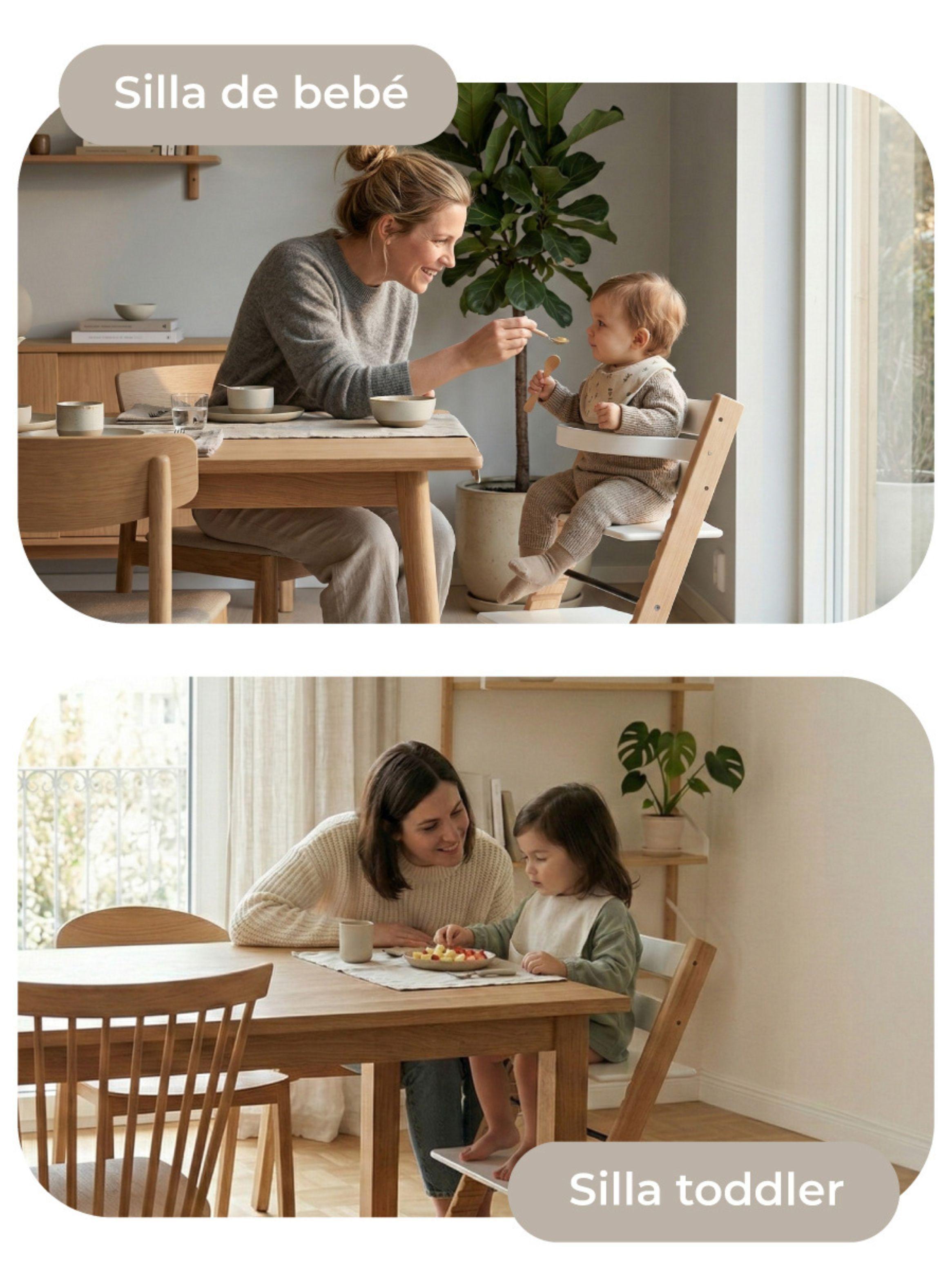 Silla de Comer Evolutiva para Bebé Edda Relan Multiuso-6