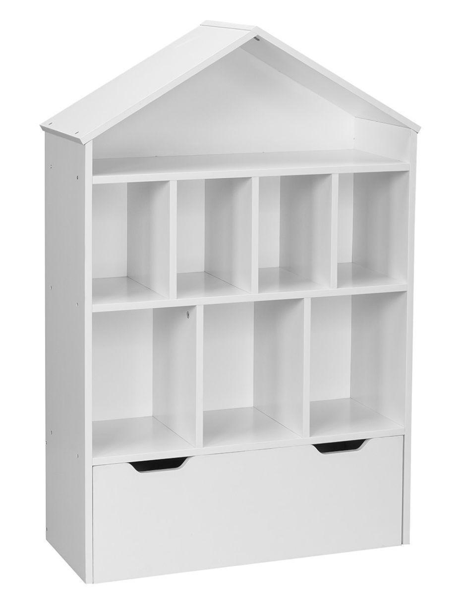Librero Biblioteca Infantil Saga Relan con Cajon y Estantes-0