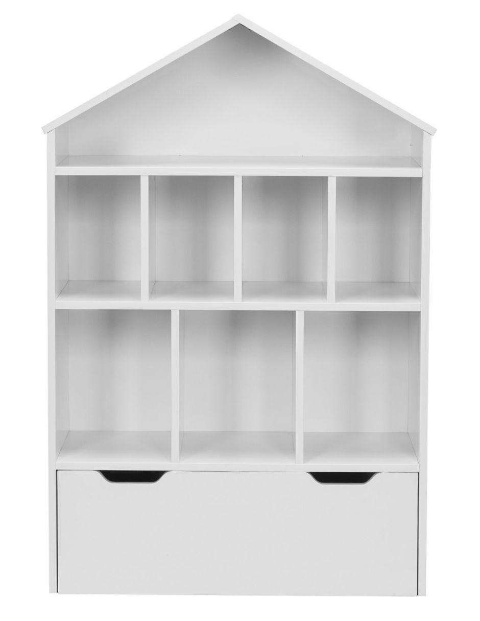 Librero Biblioteca Infantil Saga Relan con Cajon y Estantes-2