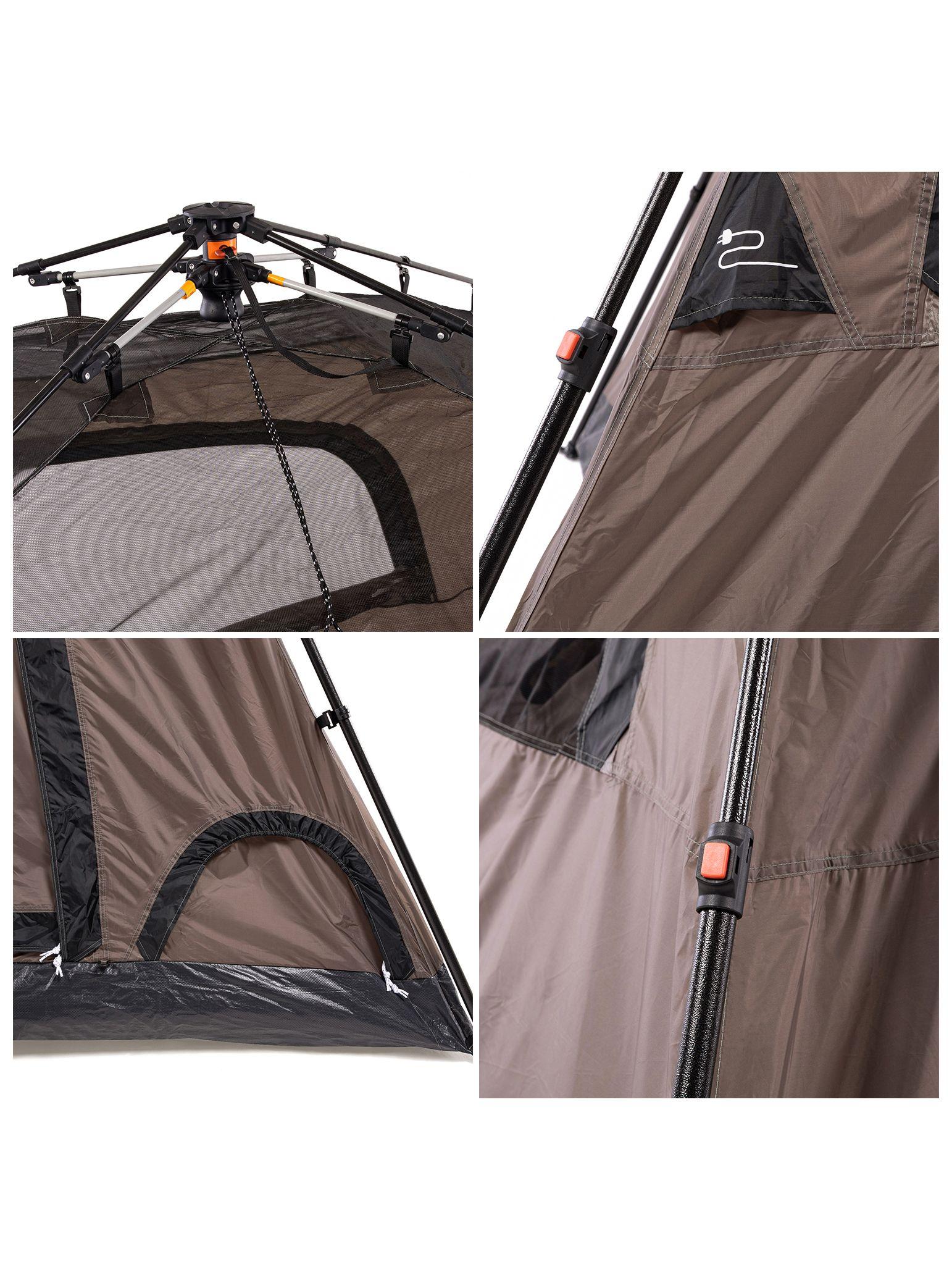 Carpa Enco Camping Automática Instant 6 personas Impermeable-9
