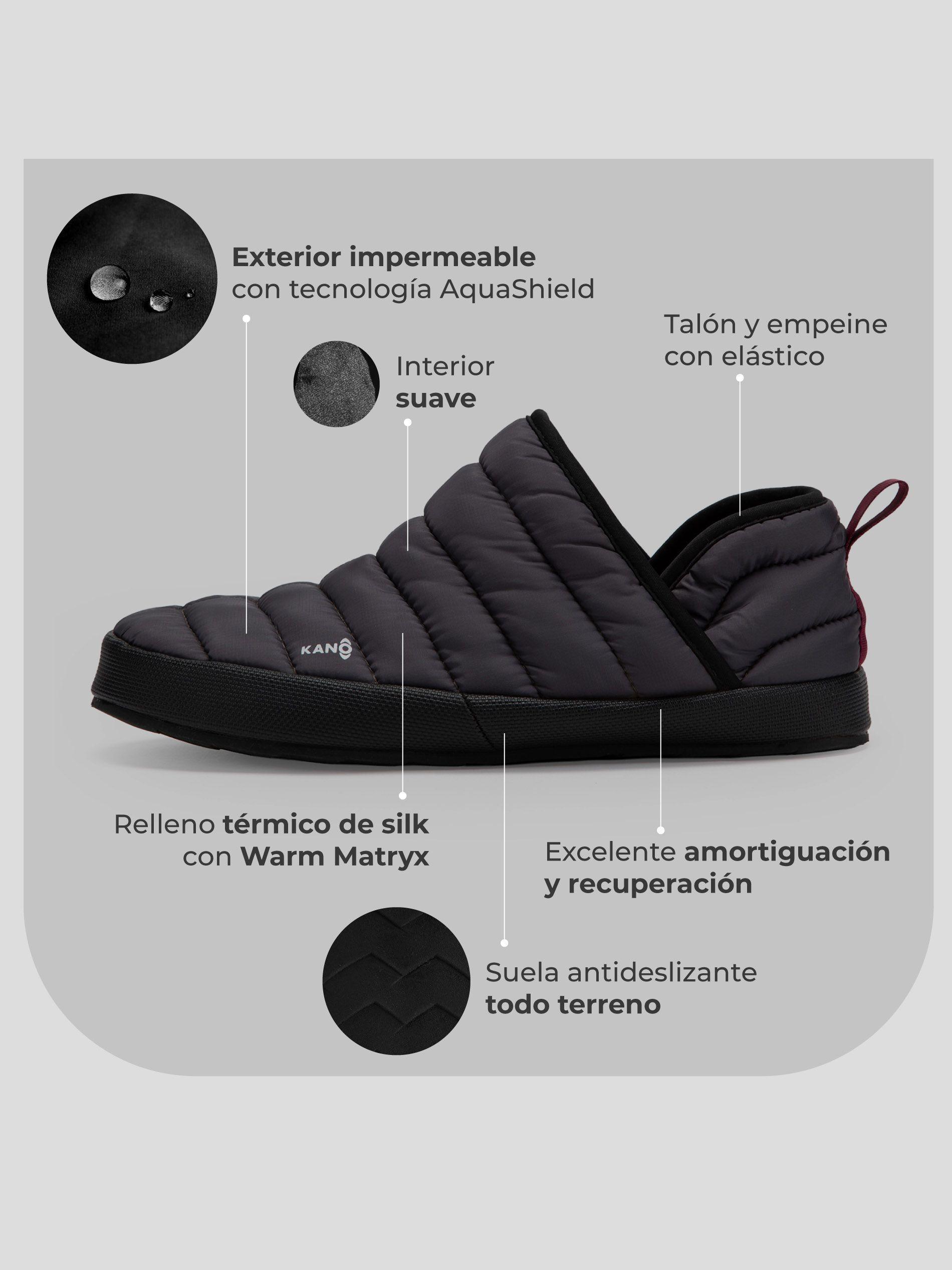 Pantuflas Bota Outdoor HUEMUL Impermeables Antideslizante-4