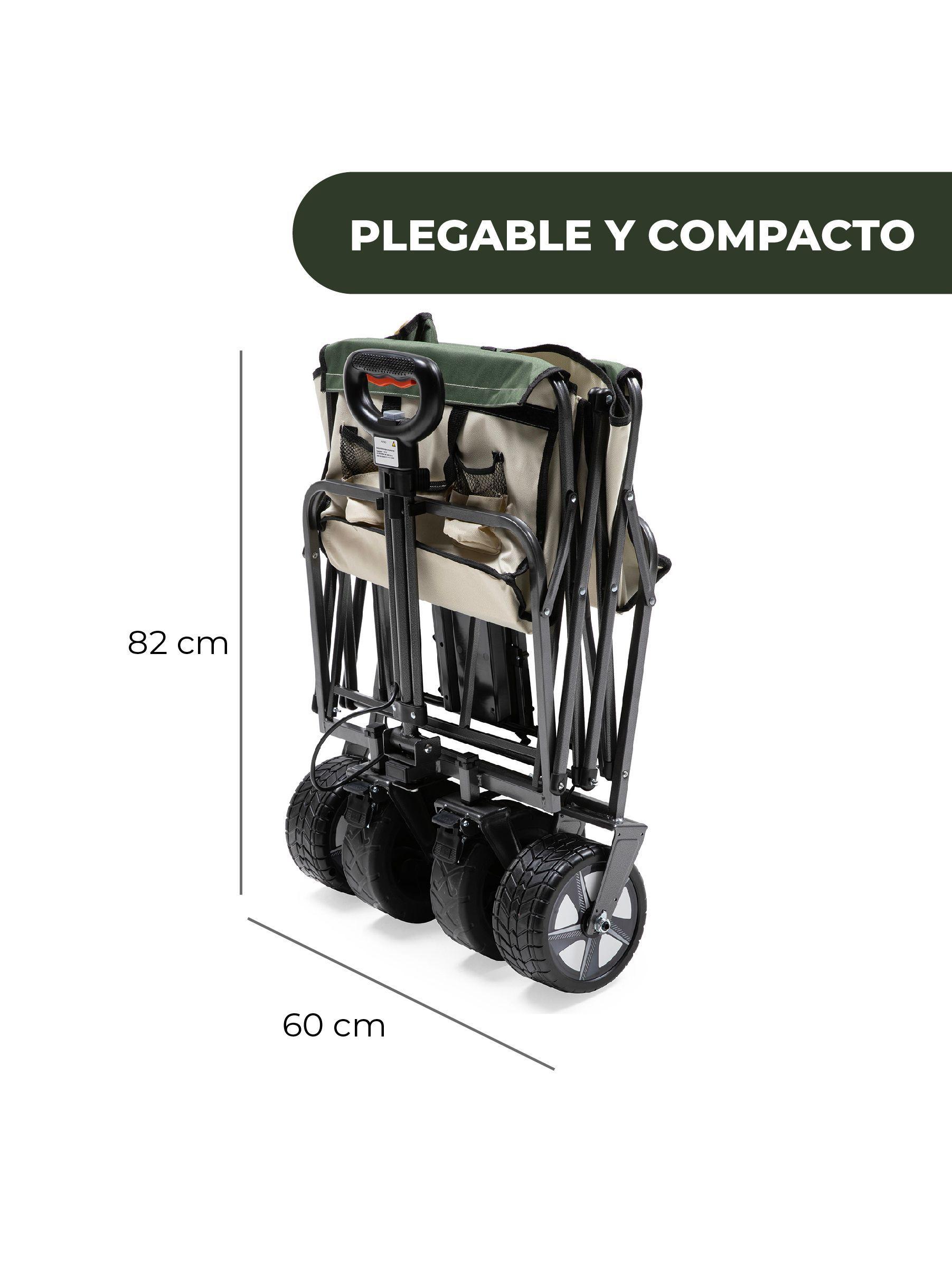 Carro Eléctrico Kano Turbo Wagon Plegable Para Camping-5