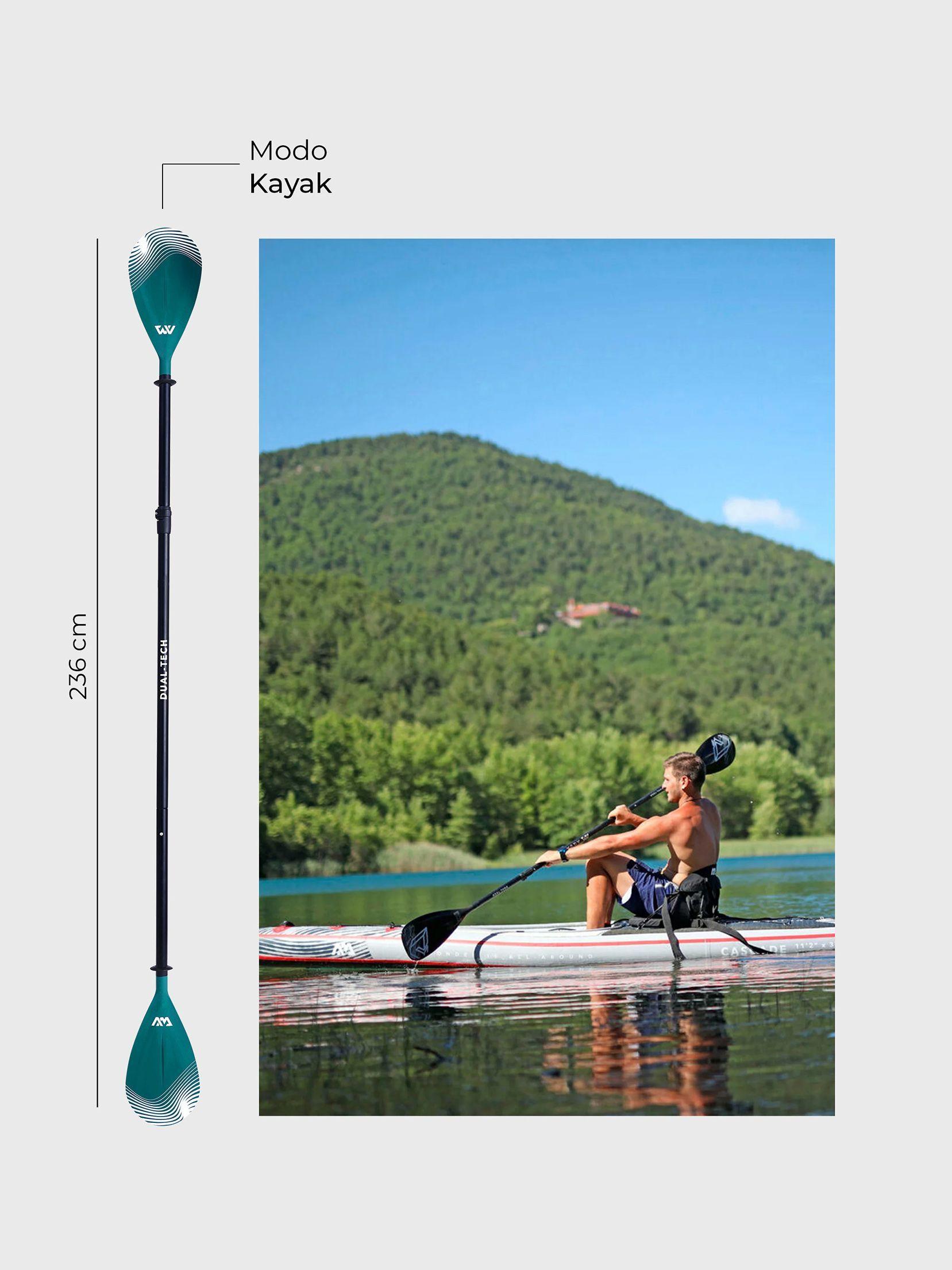  Remo Kayak y SUP Ajustable Dual Aqua Marina-5