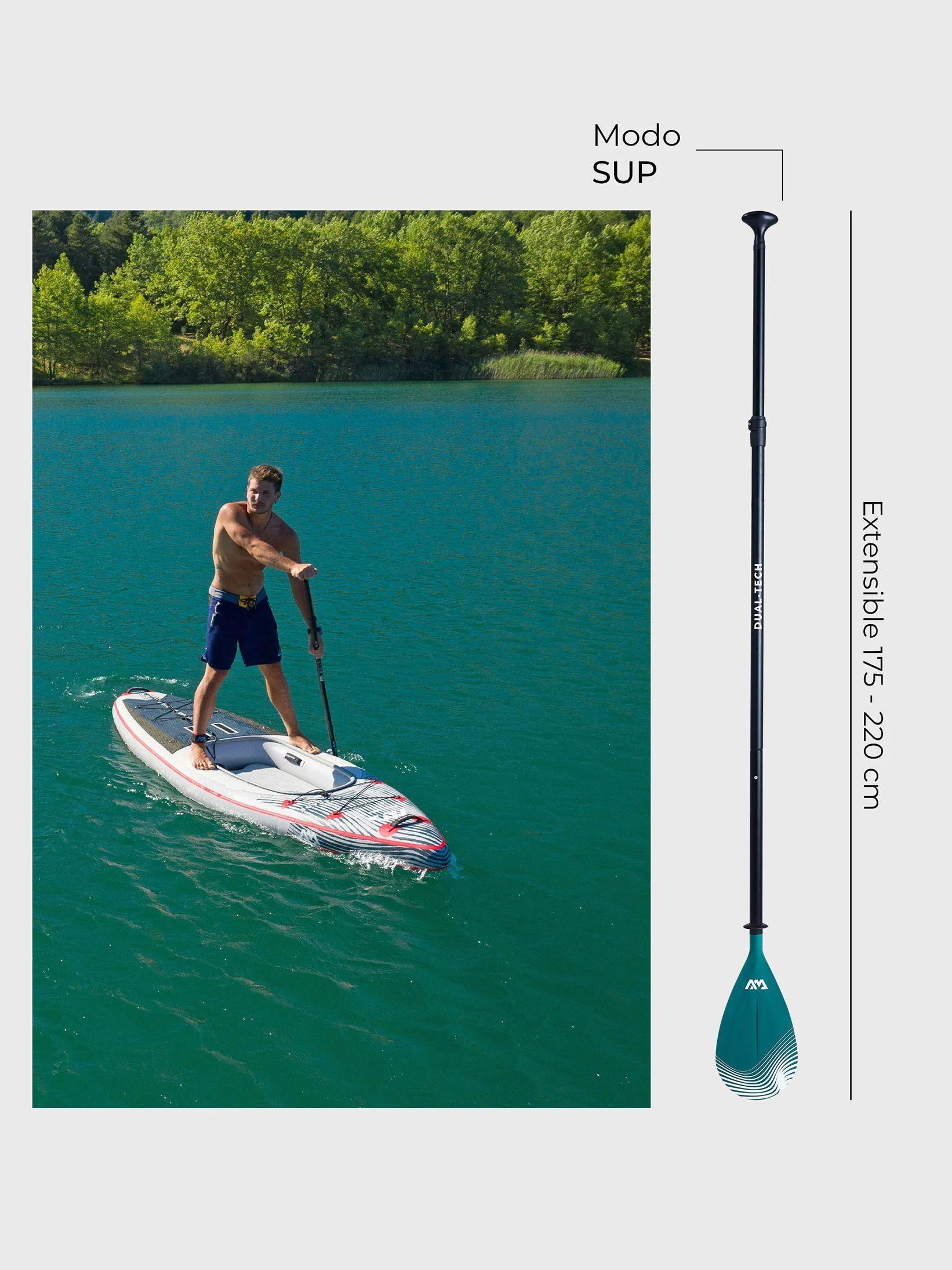  Remo Kayak y SUP Ajustable Dual Aqua Marina-6