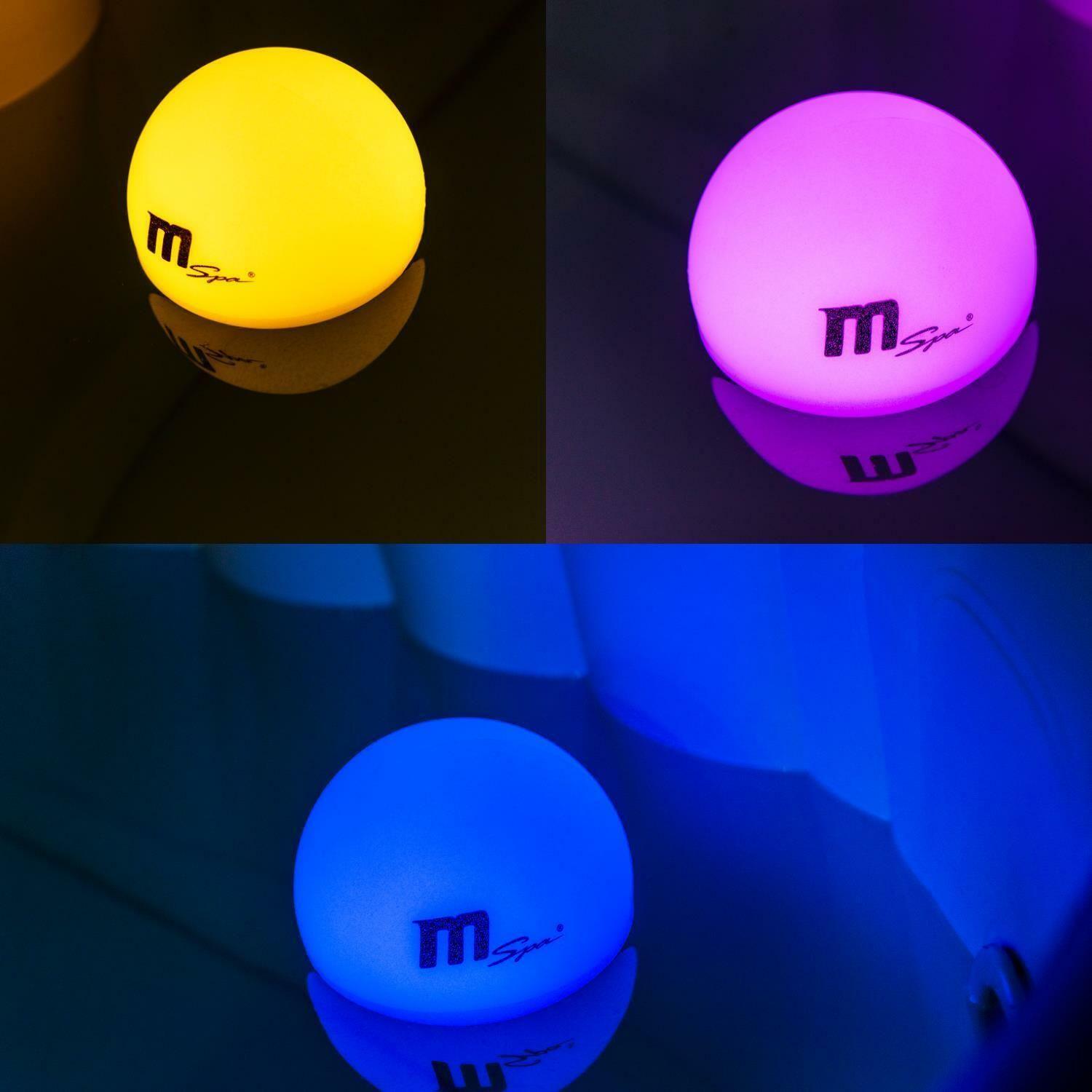 Lámpara Mspa Flotante de Colores Para Hot Tubs y Piscinas-3
