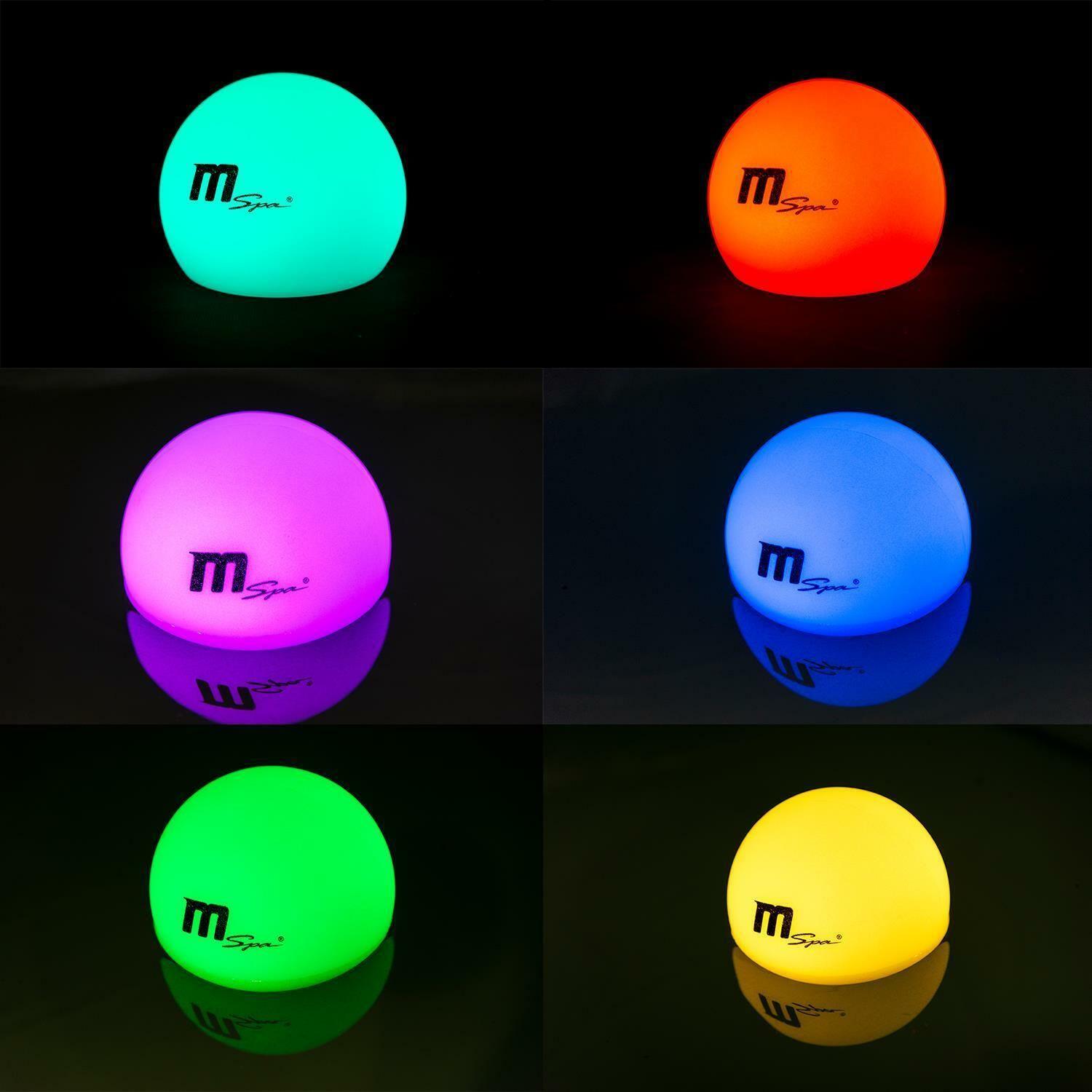 Lámpara Mspa Flotante de Colores Para Hot Tubs y Piscinas-4