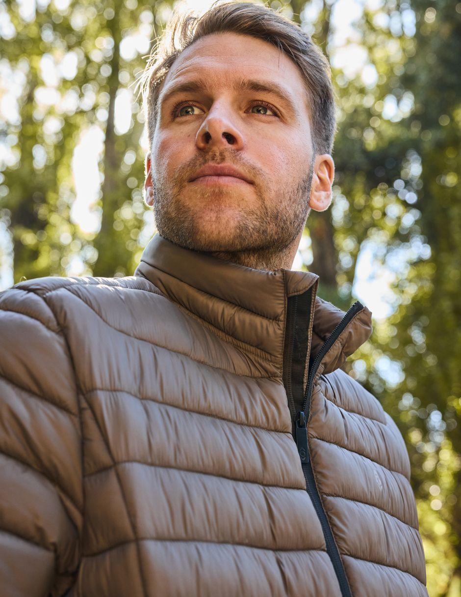 Parka Térmica Hombre Kano Villarrica Chaqueta Acolchada Taupe-8