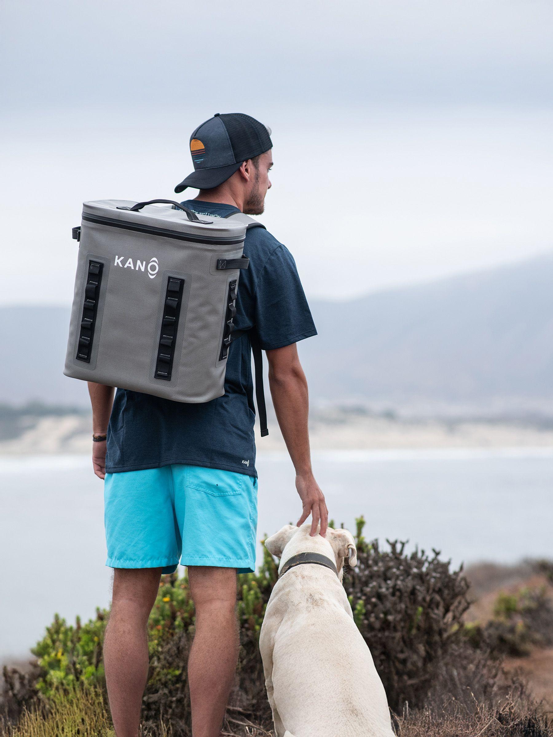 Cooler Mochila Térmica de Aislamiento Grey 20L Kano-2