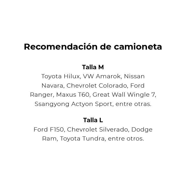 Pad Portabicicletas Portalón de Camioneta Flores M Kano-7