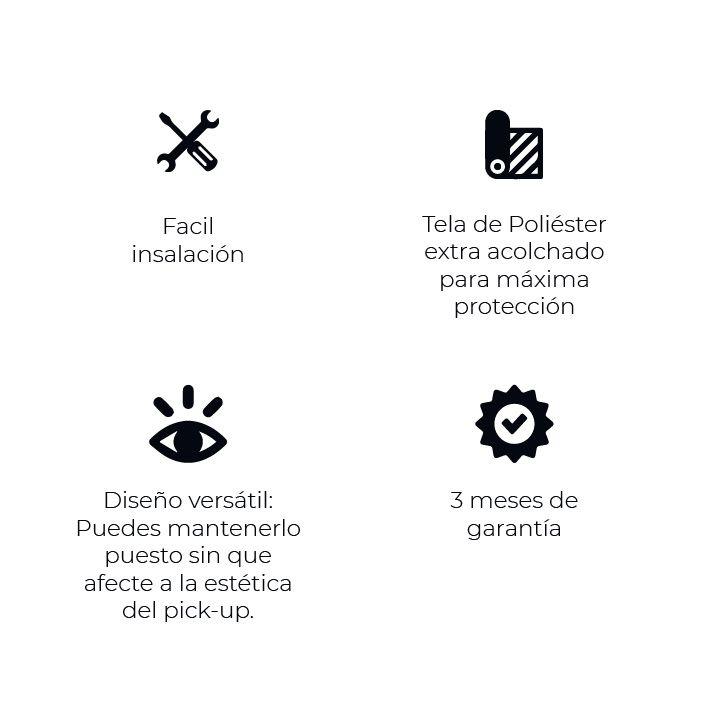 Pad Portabicicletas Portalón de Camioneta Flores M Kano-8