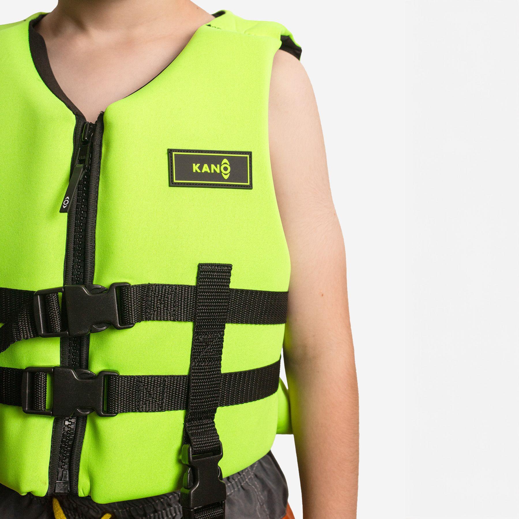 Chaleco Salvavidas de Neopreno para Niños Kano con Cierre-5
