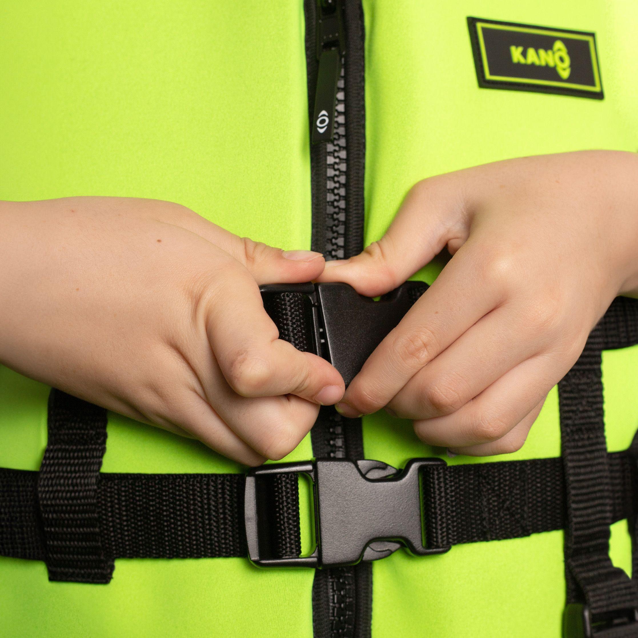 Chaleco Salvavidas de Neopreno para Niños Kano con Cierre-6