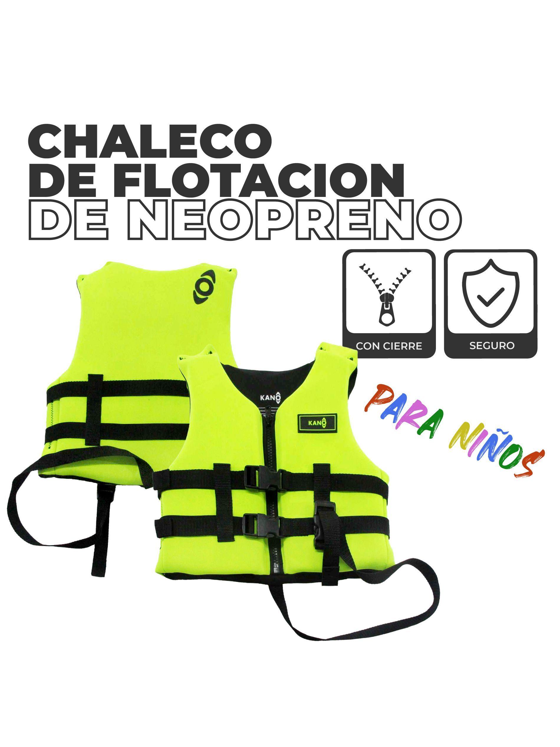 Chaleco de Flotación de Neopreno Kano para Niños con Cierre-2