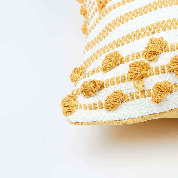 Funda de Cojín Deco Amarillo 45 x 45 / Funda Cojin Relan-1