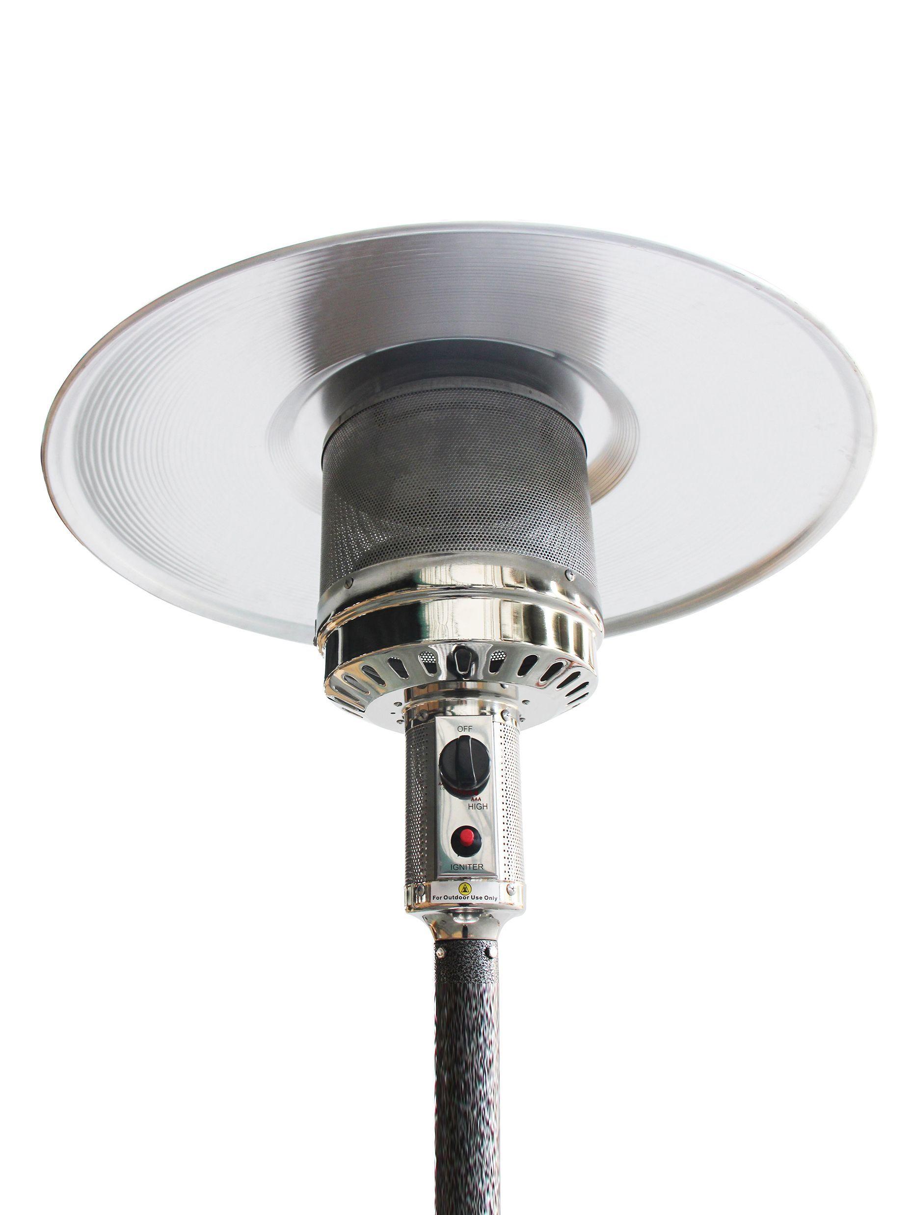 Estufa Calefactor Exterior Silver Para Patio Terraza Relan-2