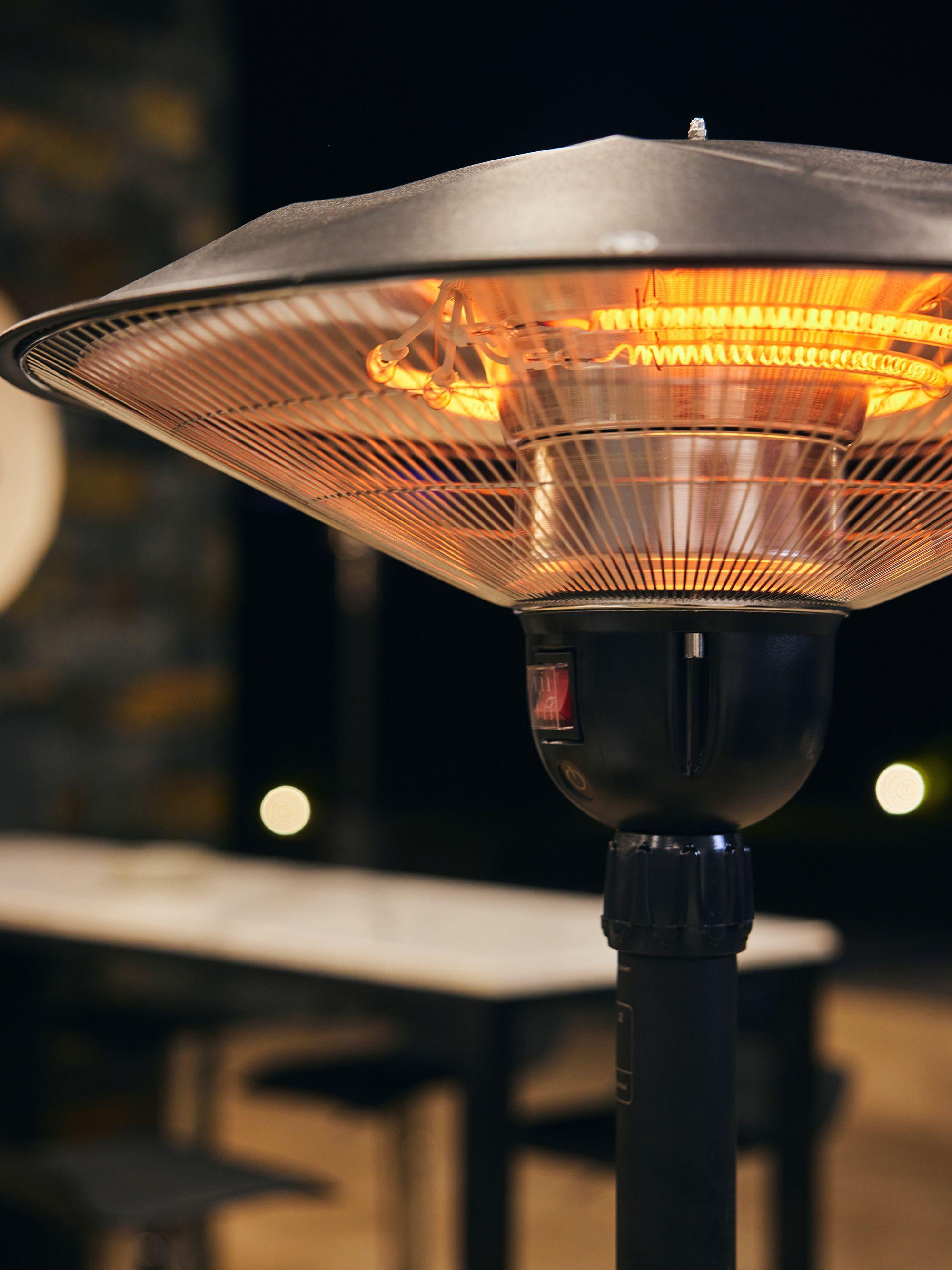 Estufa Exterior Smart Eléctrica Relan de Pie 3000W con App-9