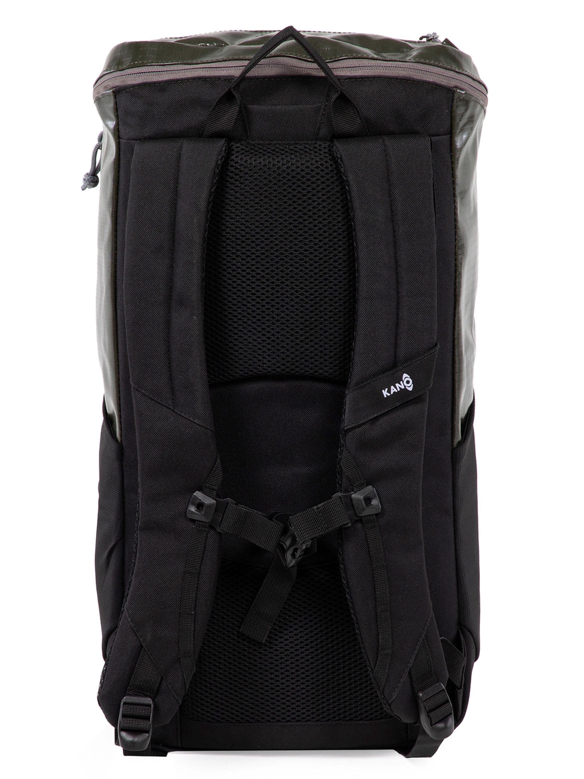 Mochila Outdoor Kano 25L Trekking Camping Resistente Verde-4