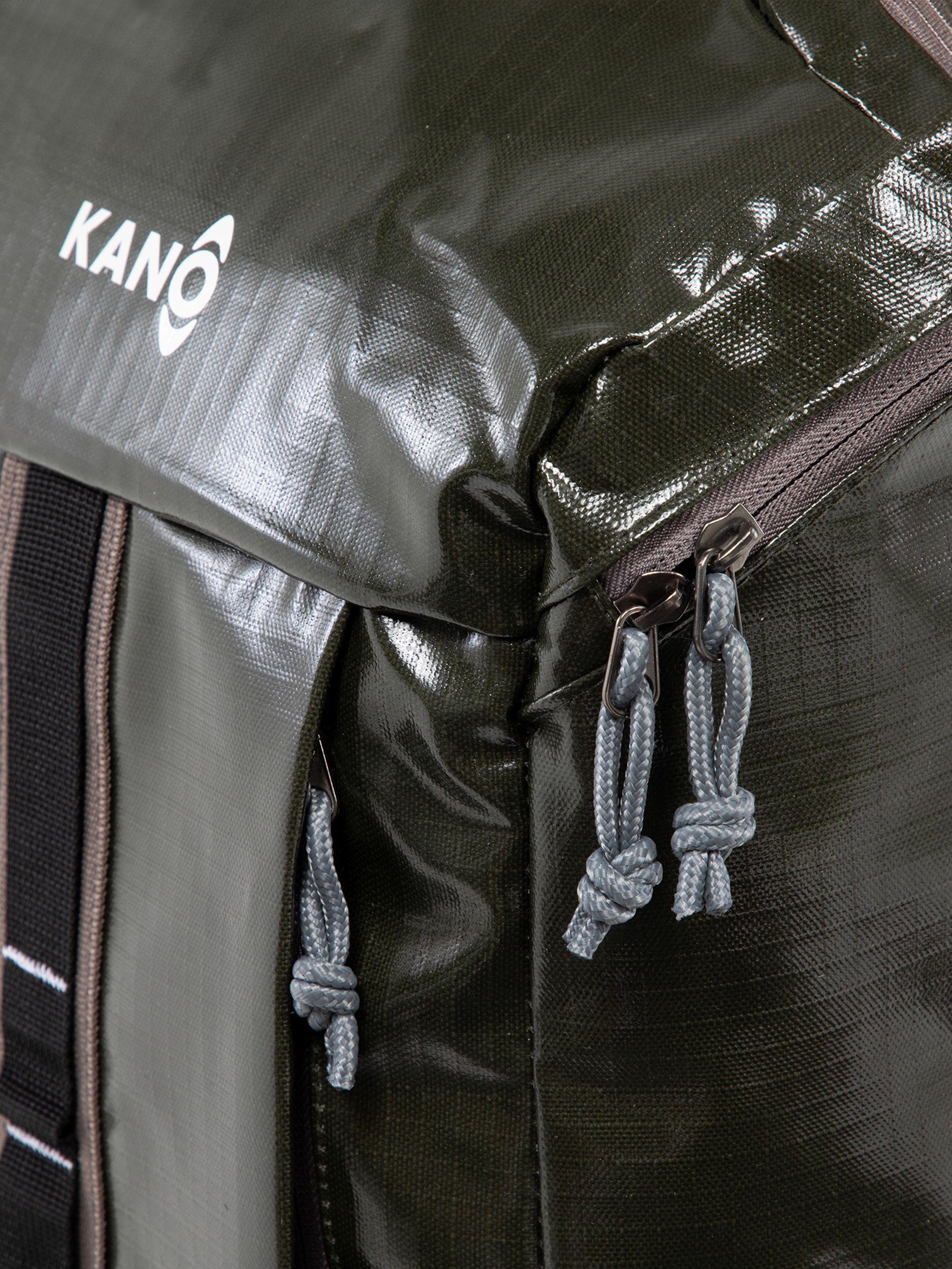 Mochila Outdoor Kano 25L Trekking Camping Resistente Verde-7