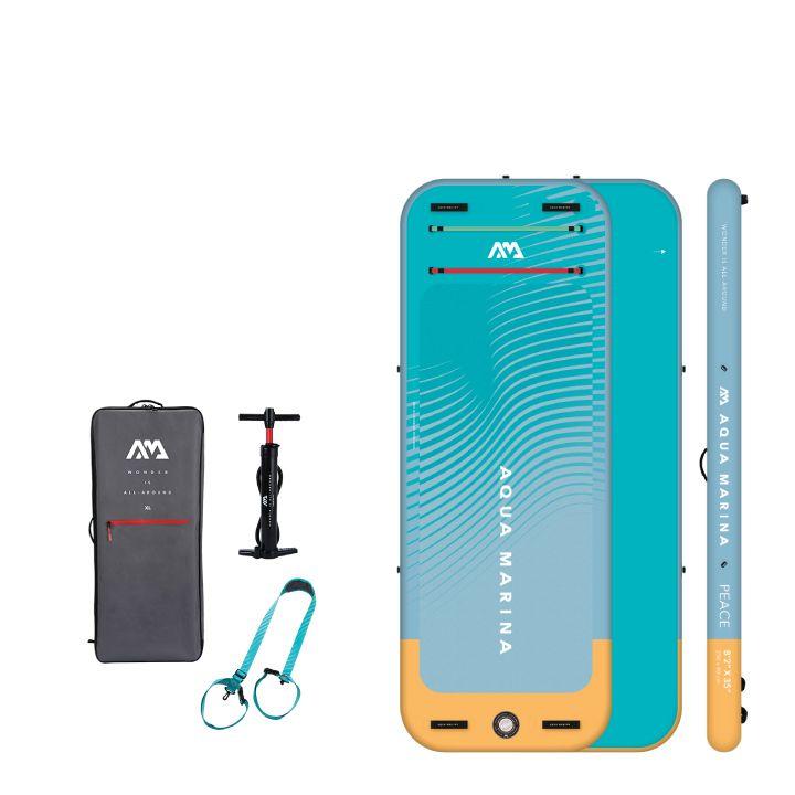 Stand Up Paddle SUP Para Yoga Peace Fitness Aqua Marina-0