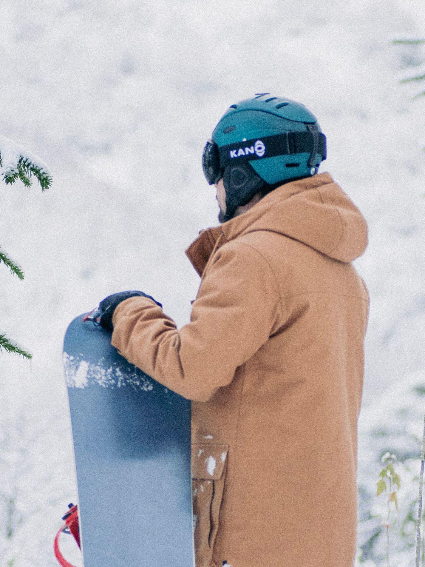 Casco De Ski y Snowboard Kano Patrol Ajustable Petróleo-5