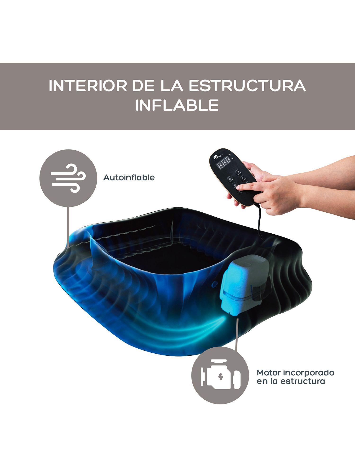 Hot Tub Inflable Camaro Premium Para 6 Personas MSpa-5