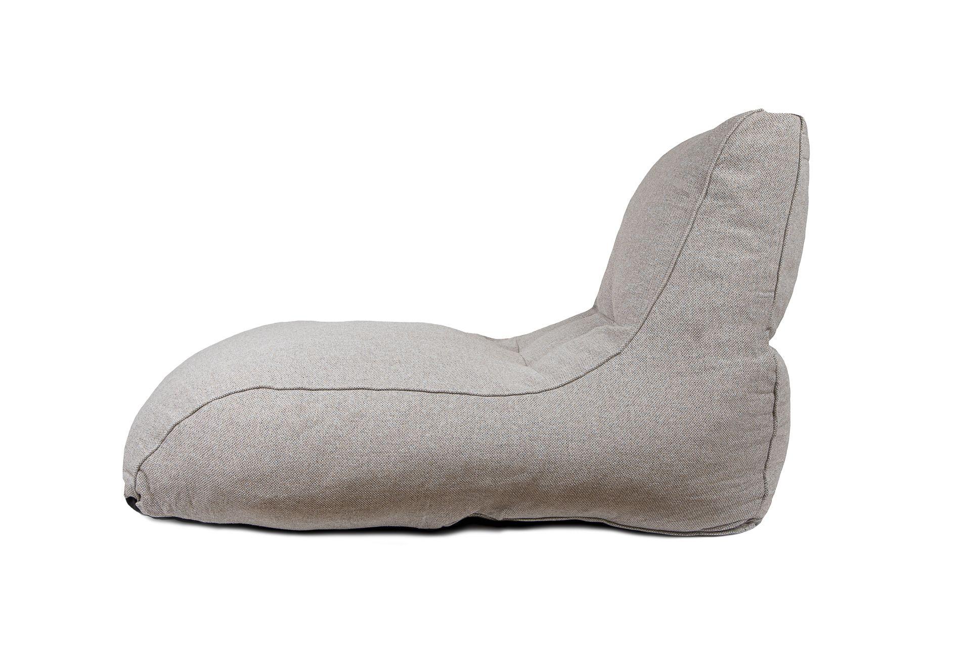 Sofá Pouf Gris Claro / Pouf Relan-1