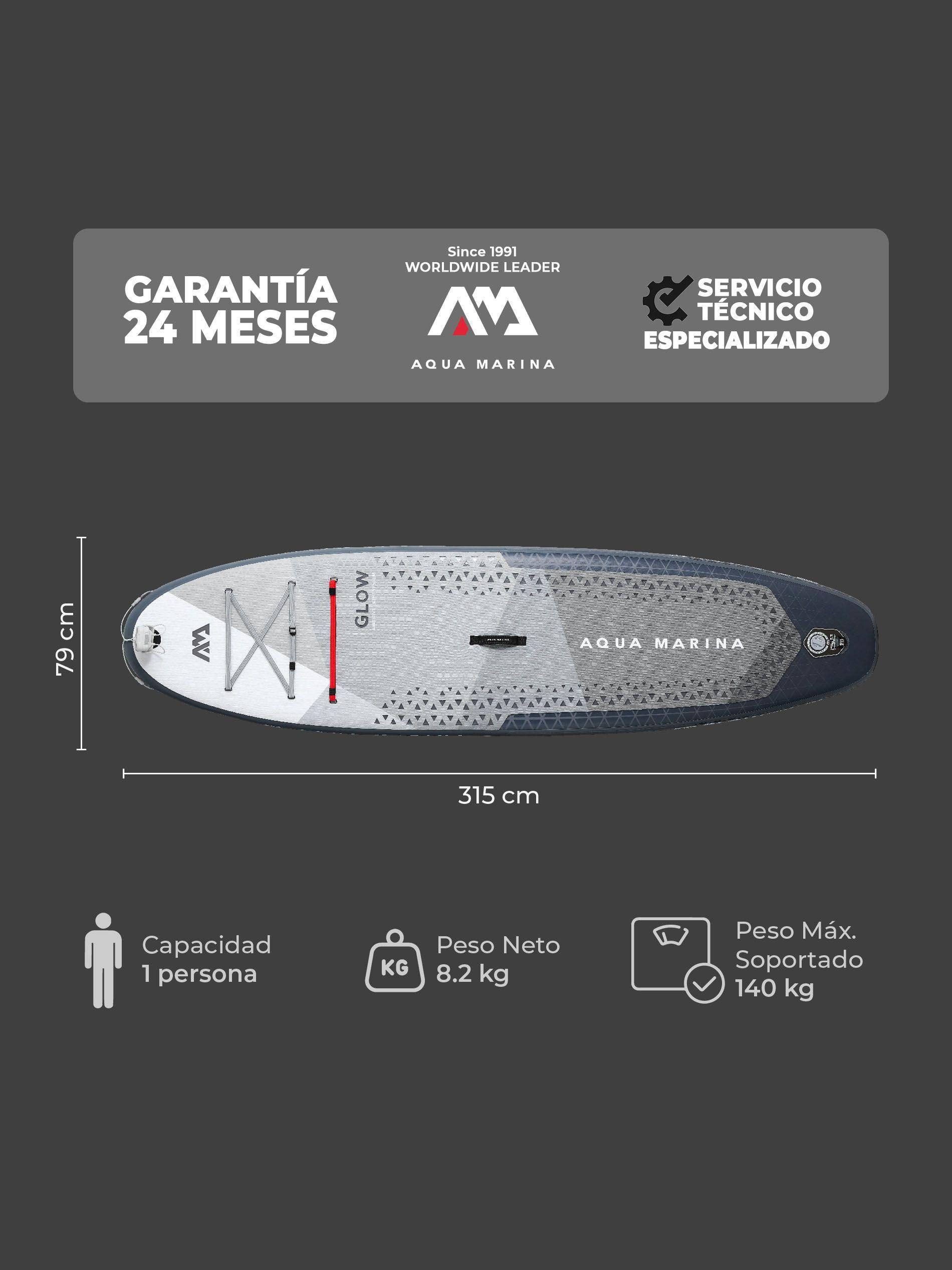 Stand Up Paddle con Luces Aqua Marina GLOW SUP Inflable-3