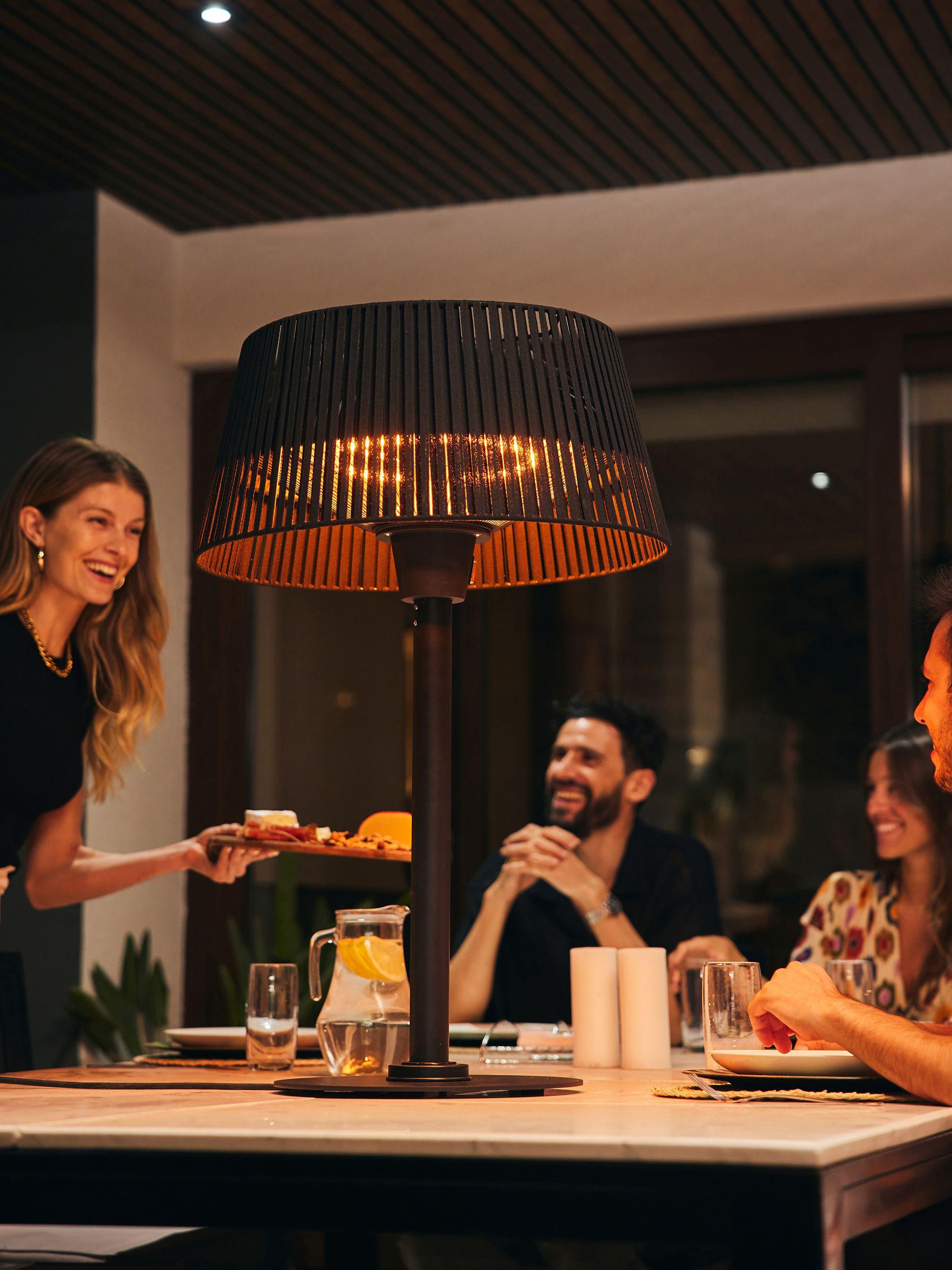 Estufa Exterior Eléctrica Relan de Mesa 1500W-1