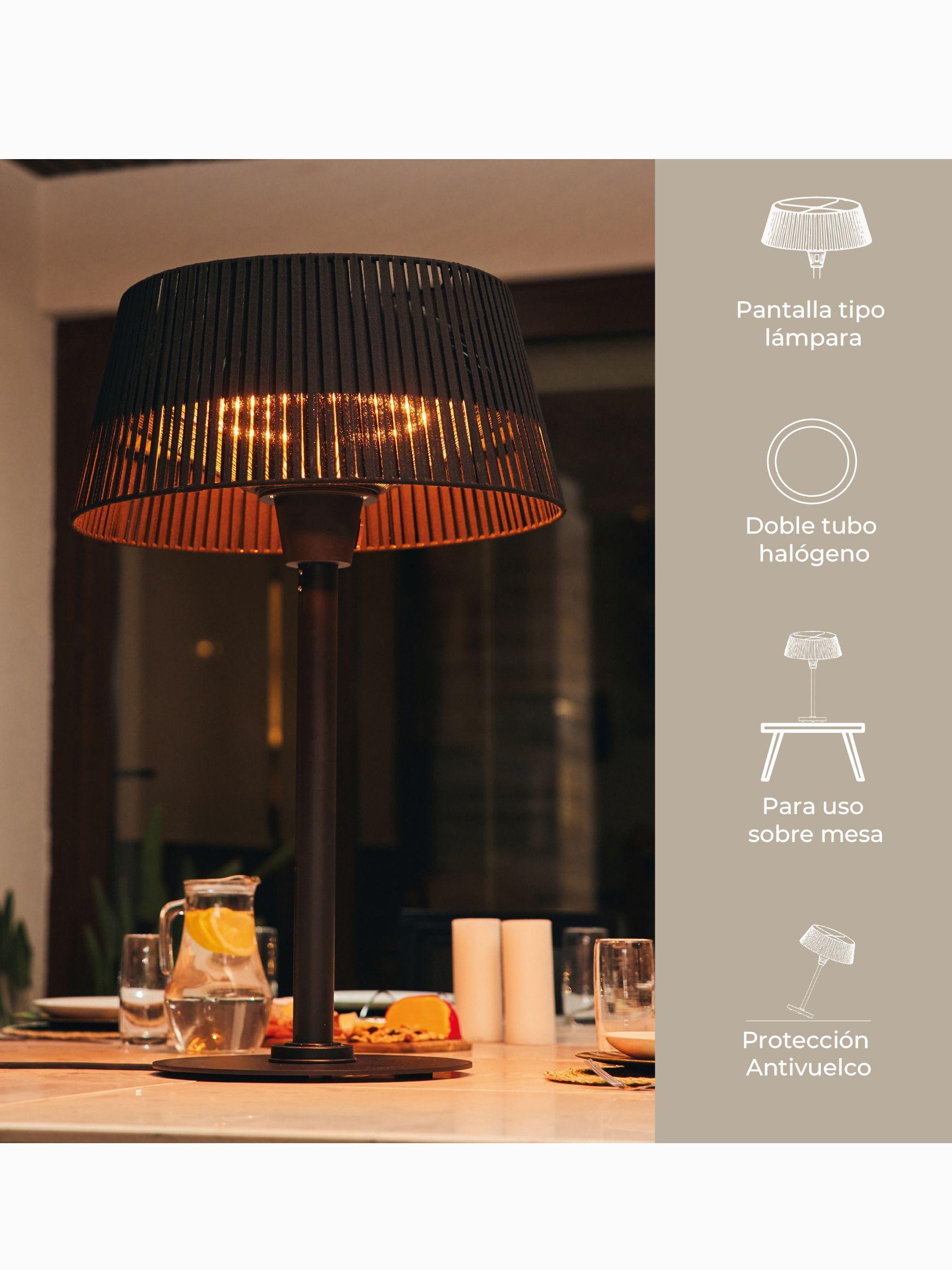 Estufa Exterior Eléctrica Relan de Mesa 1500W-2