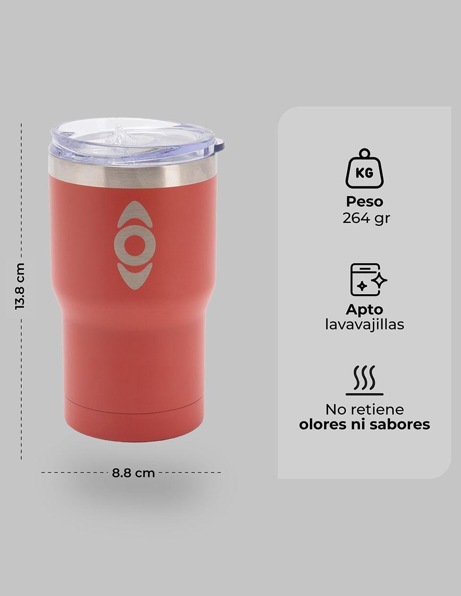 Termo Insulado Burdeo / Termo 400 ml Kano-6