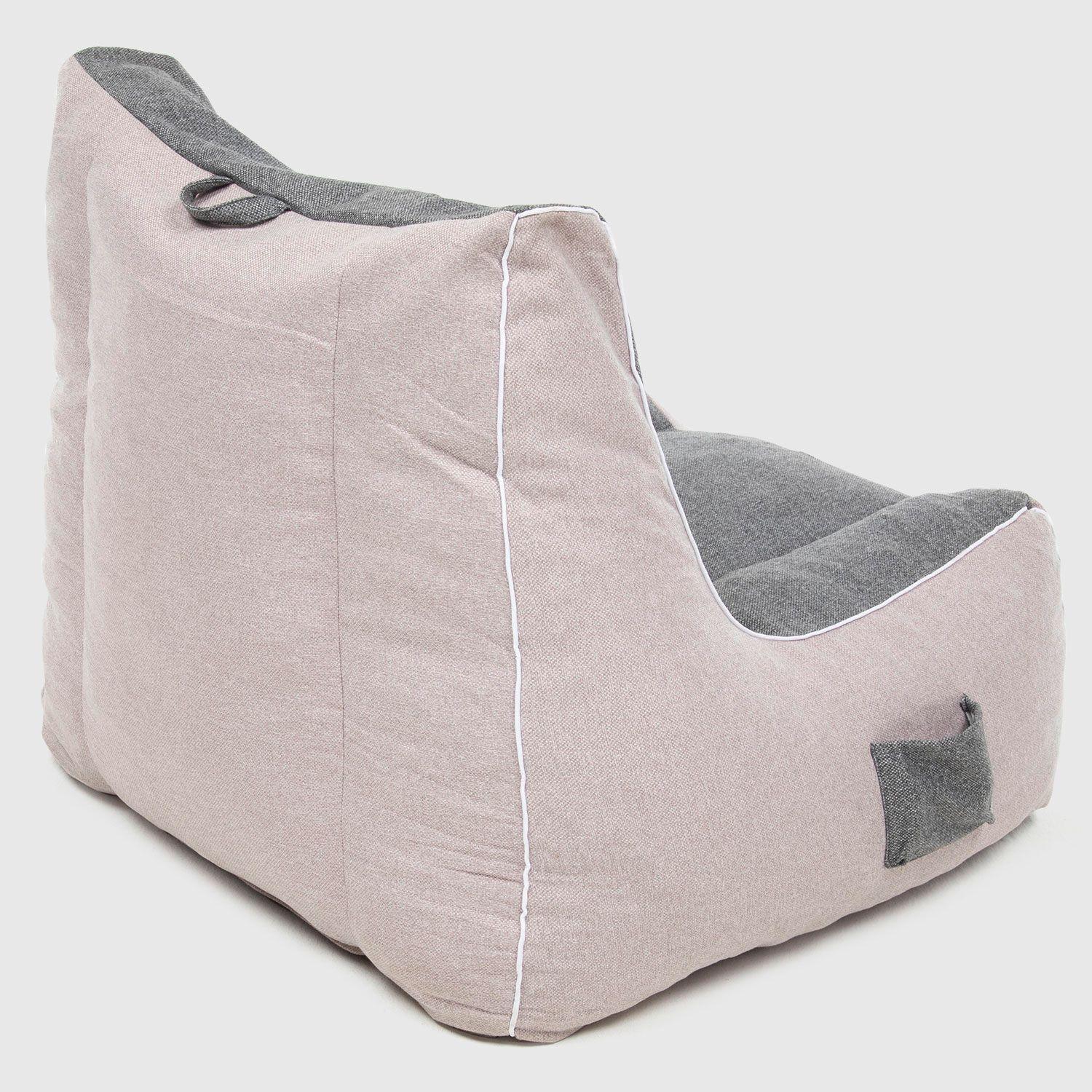 Sillón Pouf / Puff Velvet R2 Rosado Relan-3