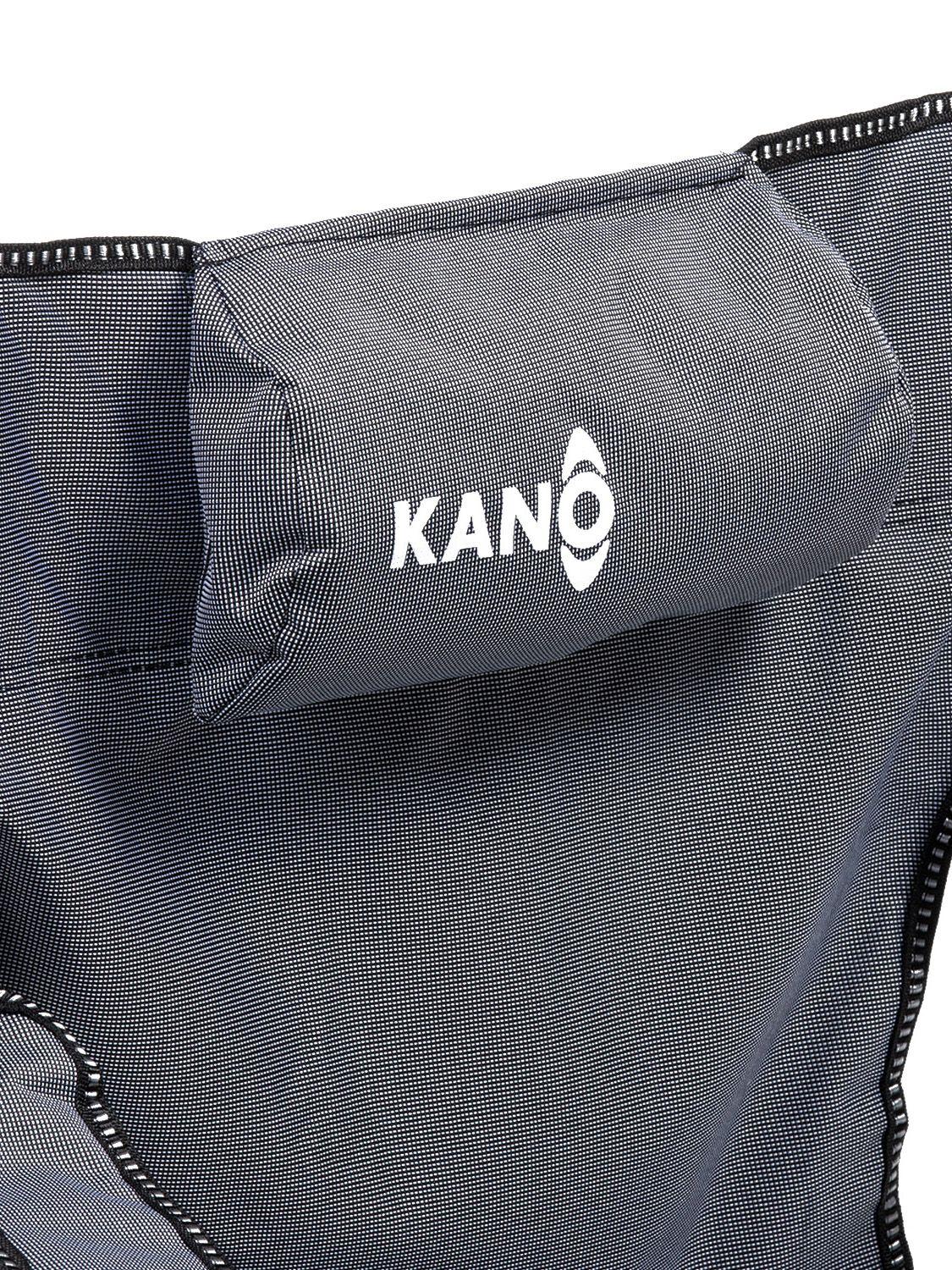 Silla Reposera Plegable Camping Kano con Reposapies-8
