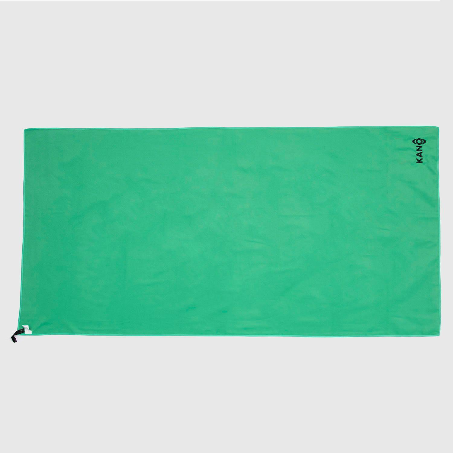 Toalla de Microfibra Verde Secado Rápido-1