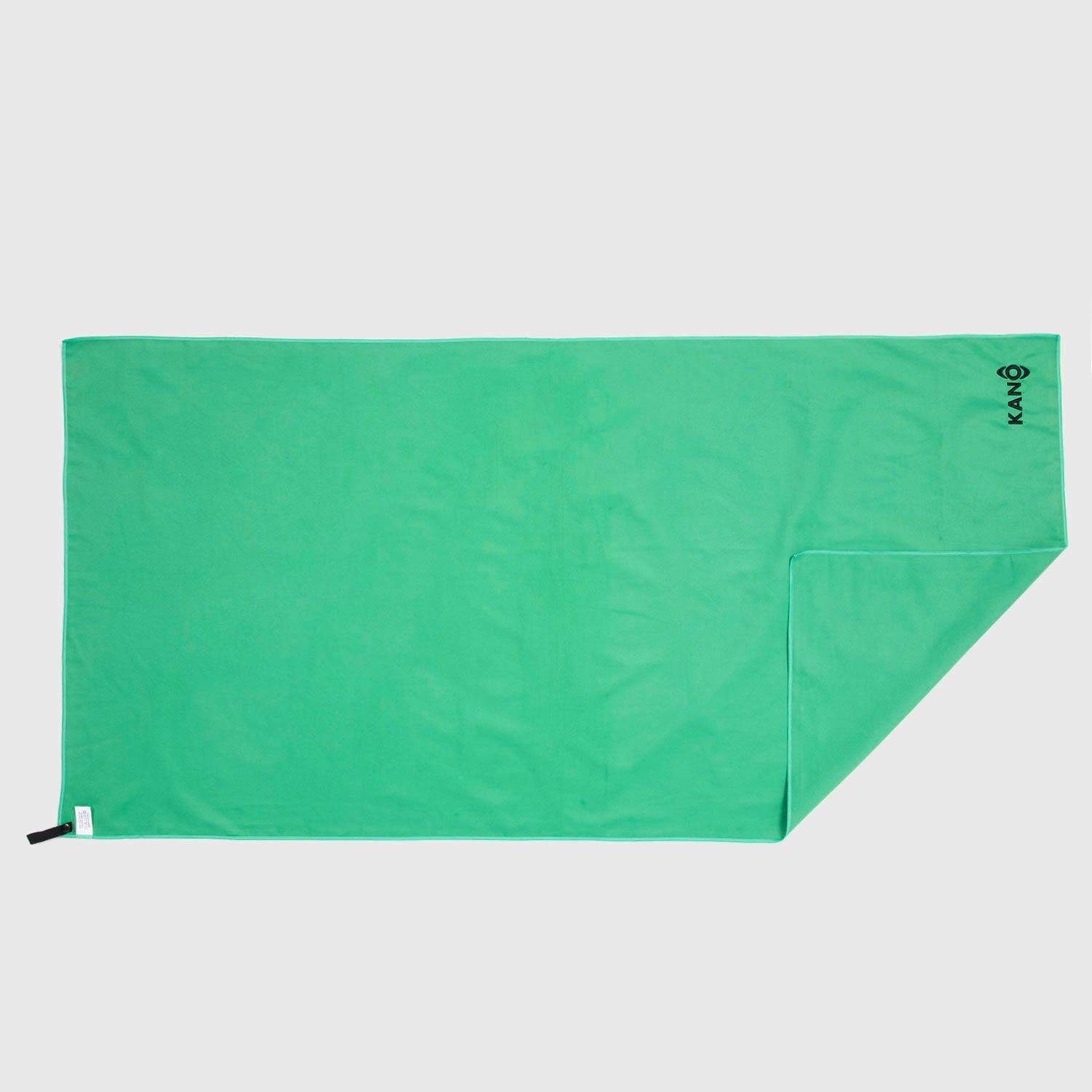 Toalla de Microfibra Verde Secado Rápido-4