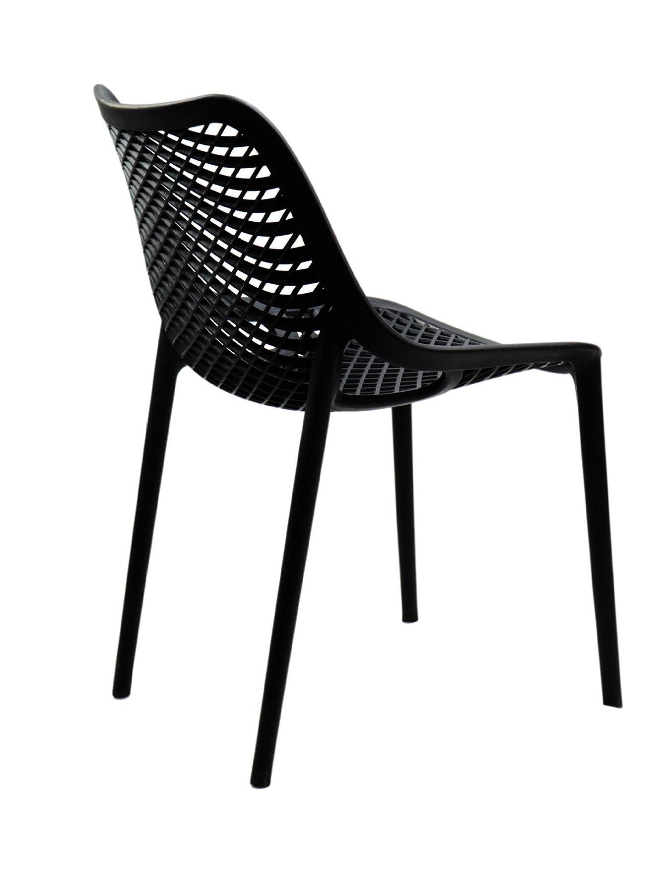 Set de 4 Sillas de Comedor y Terraza Relan Aira Apilables-7