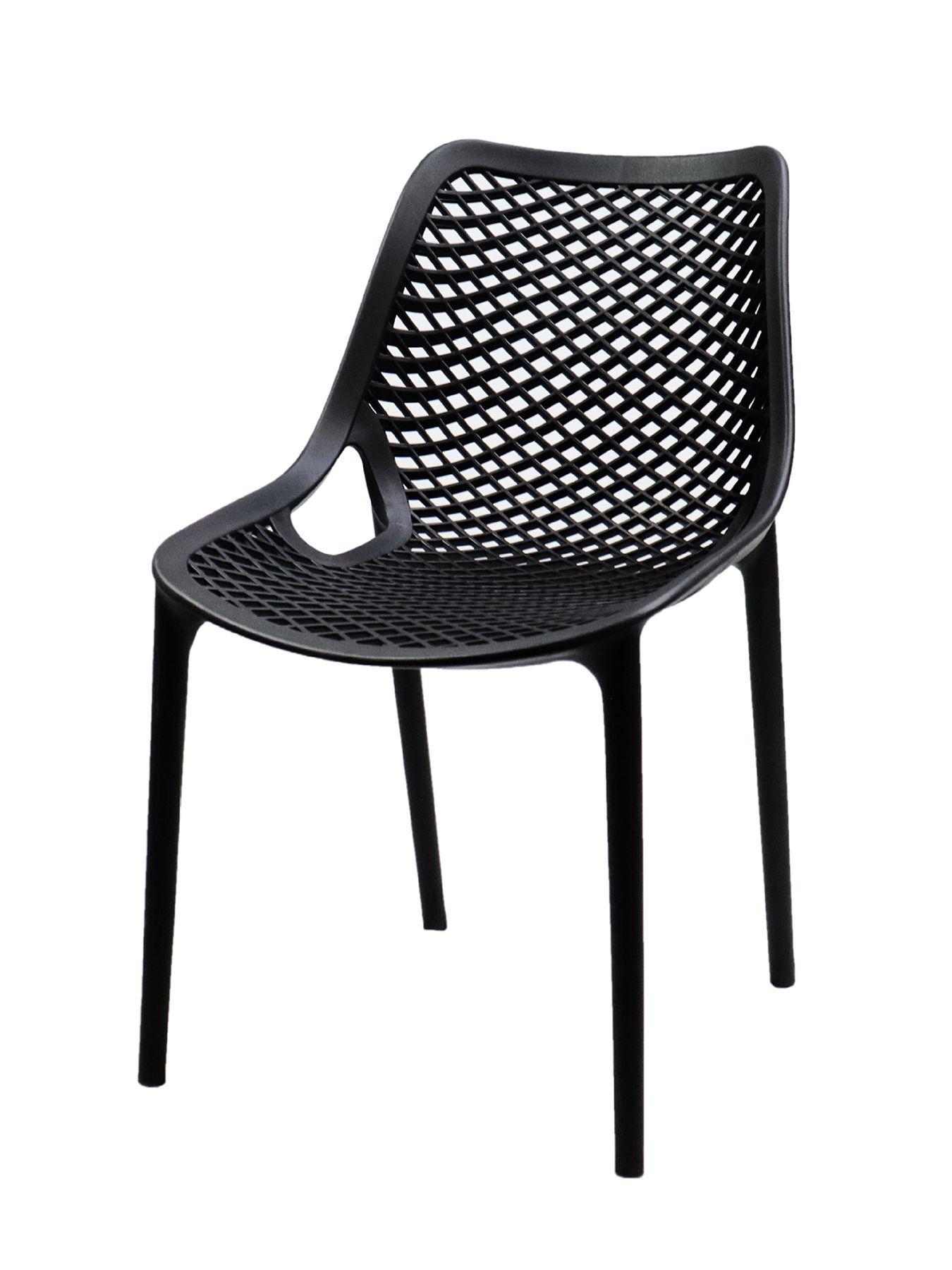 Set de 4 Sillas de Comedor y Terraza Relan Aira Apilables-9