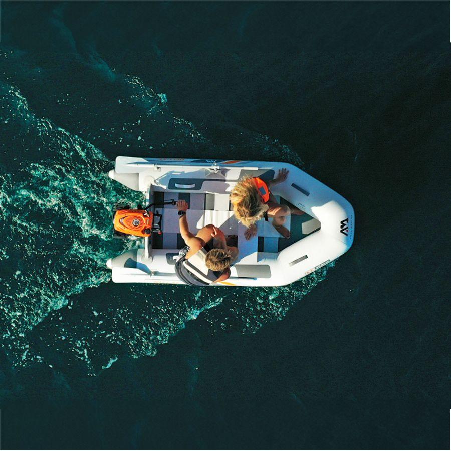 Bote Inflable A-Deluxe 3 Mts Con Para 4 Personas Aqua Marina-1
