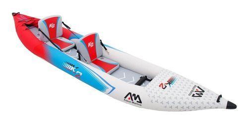 Kayak Inflable Betta K2 Doble + Remos + Bolso / Aqua Marina-8