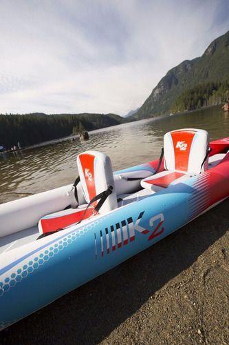 Kayak Inflable Betta K2 Doble + Remos + Bolso / Aqua Marina-10