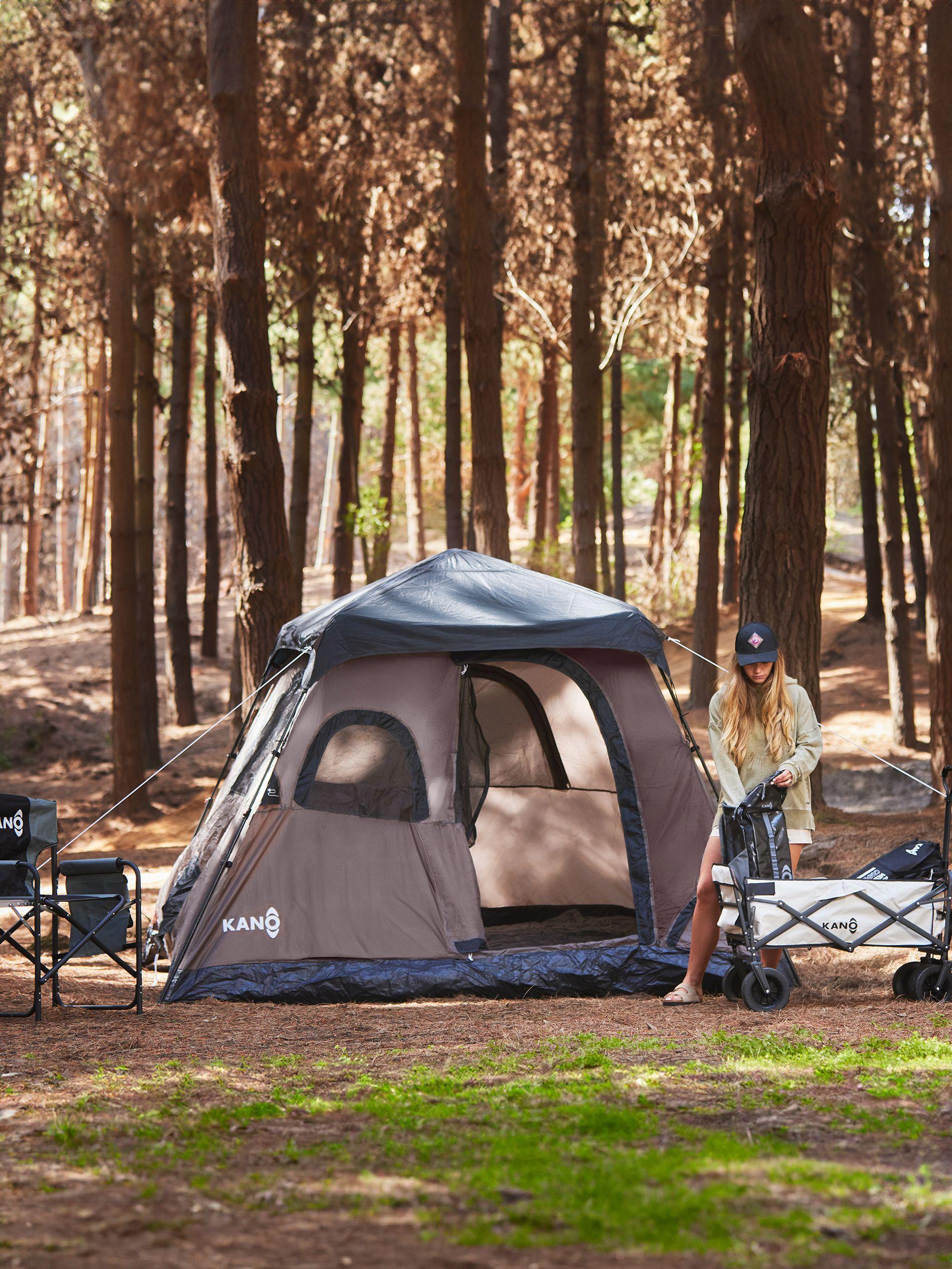 Carpa Laja Camping Automática Instant 4 personas Impermeable-2