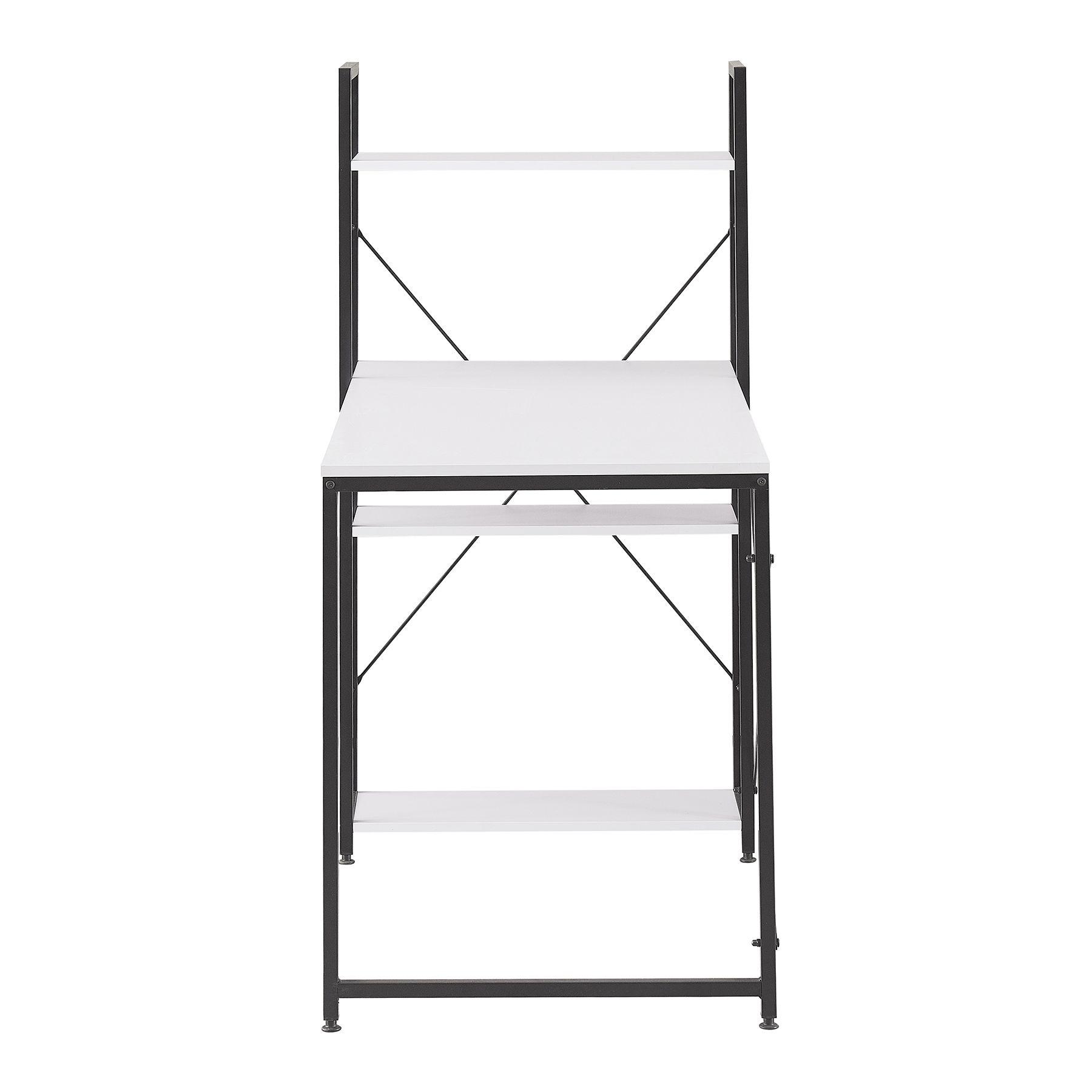 Escritorio Estilo Industrial Relan Estantería Lateral Desk 4-6