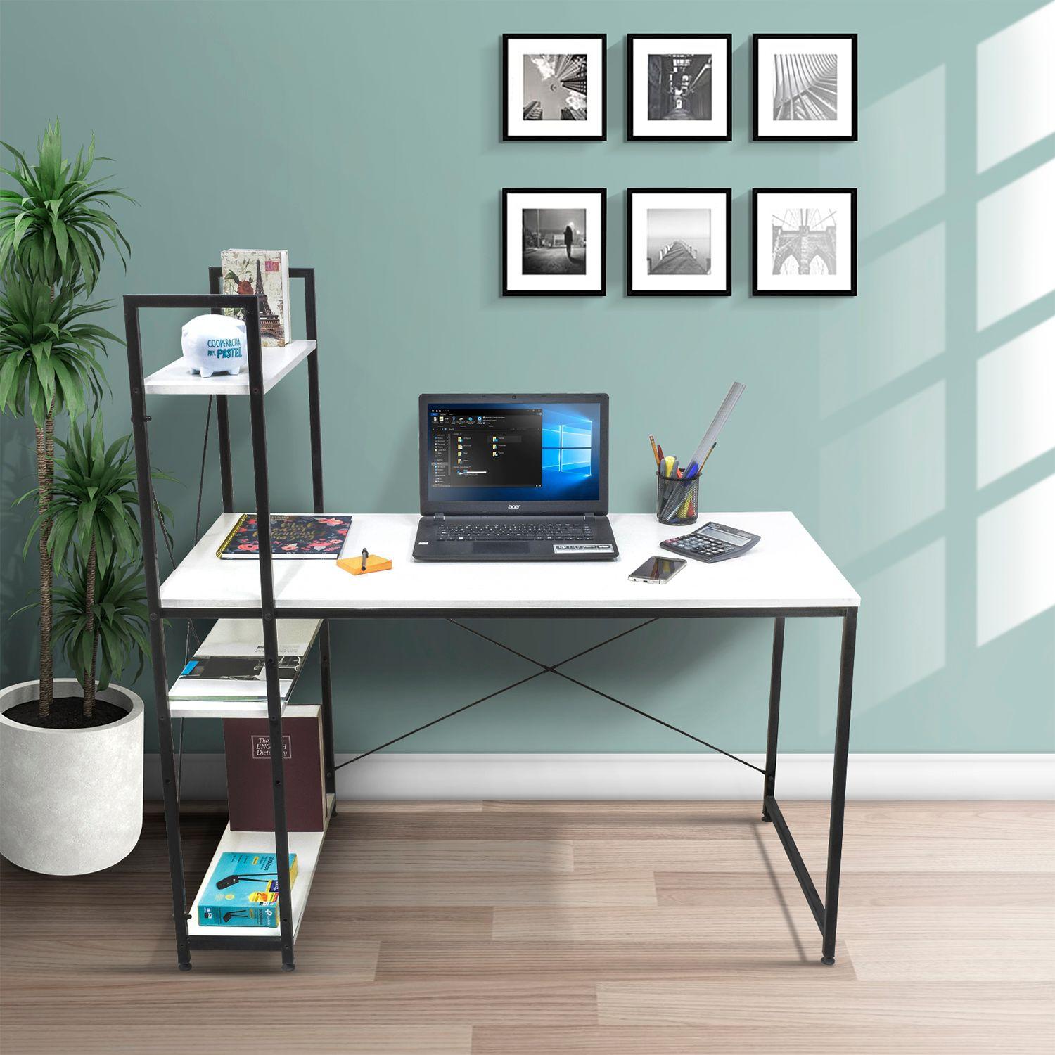 Escritorio Estilo Industrial Relan Estantería Lateral Desk 4-8