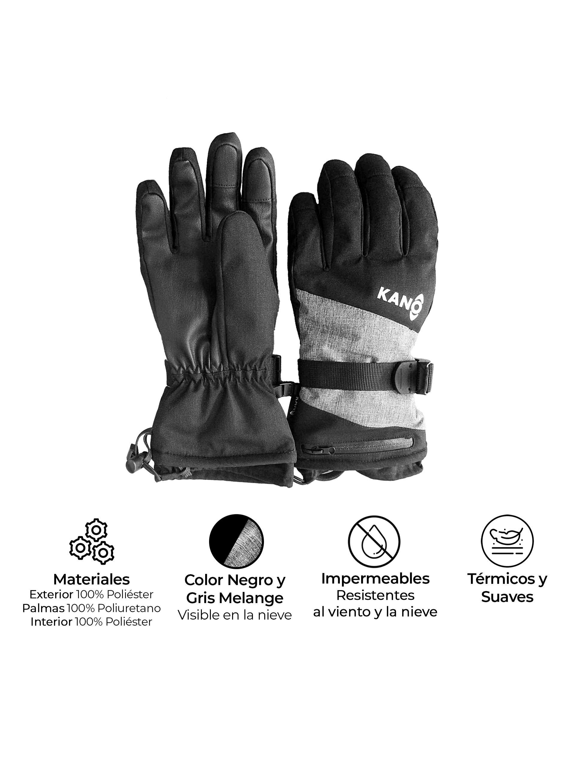 Guantes Térmicos de Nieve PRO Kano Ski Impermeables Touch-1