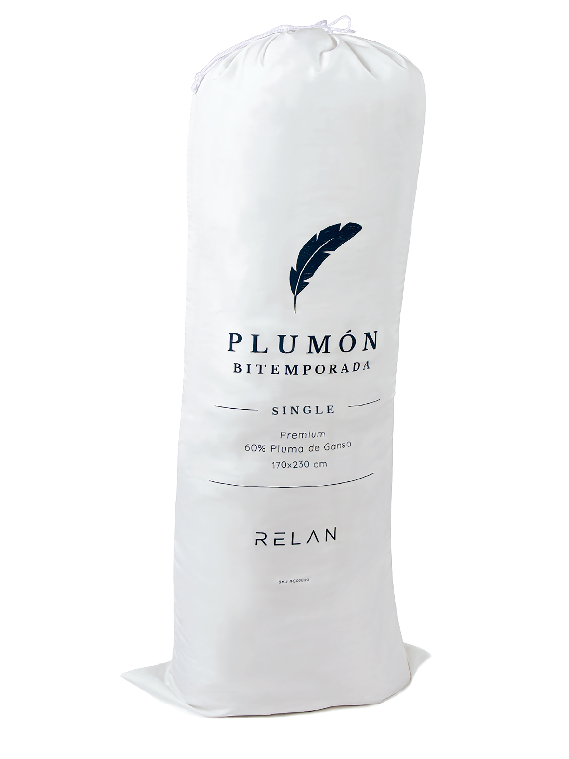 Plumón Bi-temporada Plumas De Ganso 1,5 Plazas Relan-6